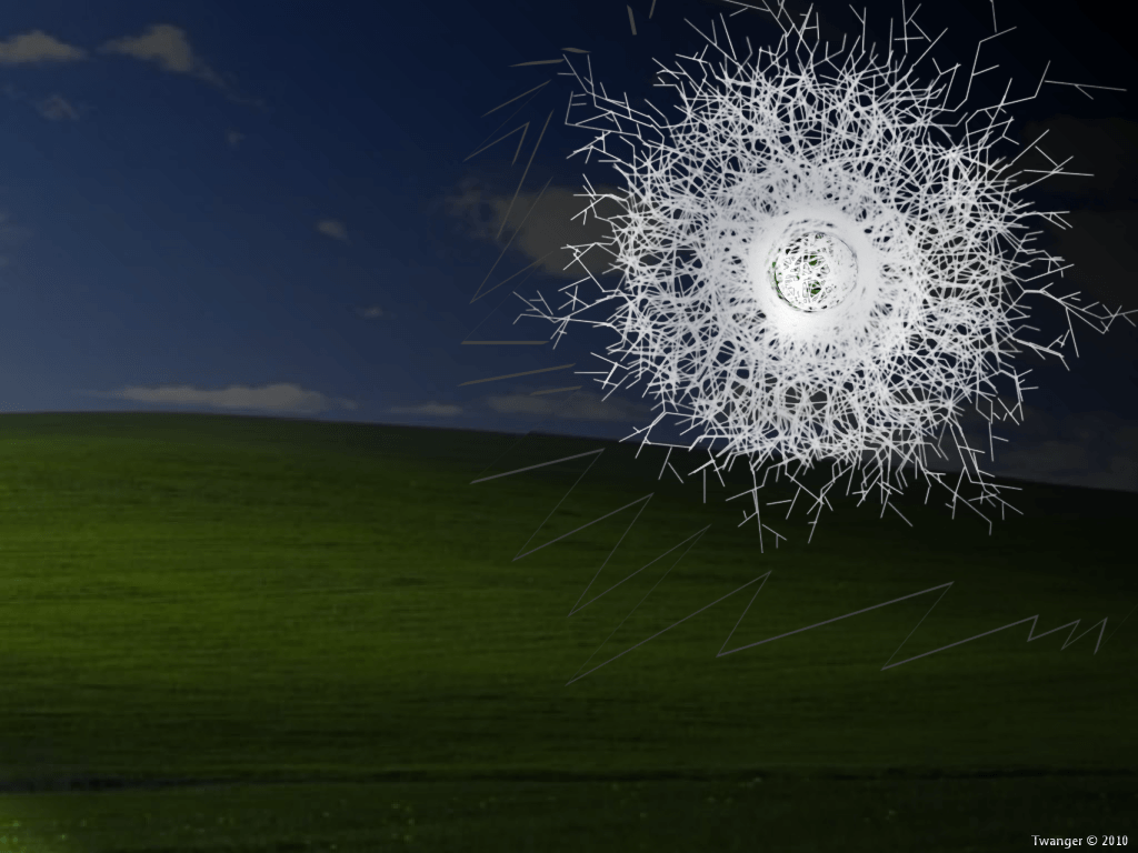 1024x768 Cracked Screen Wallpaper
