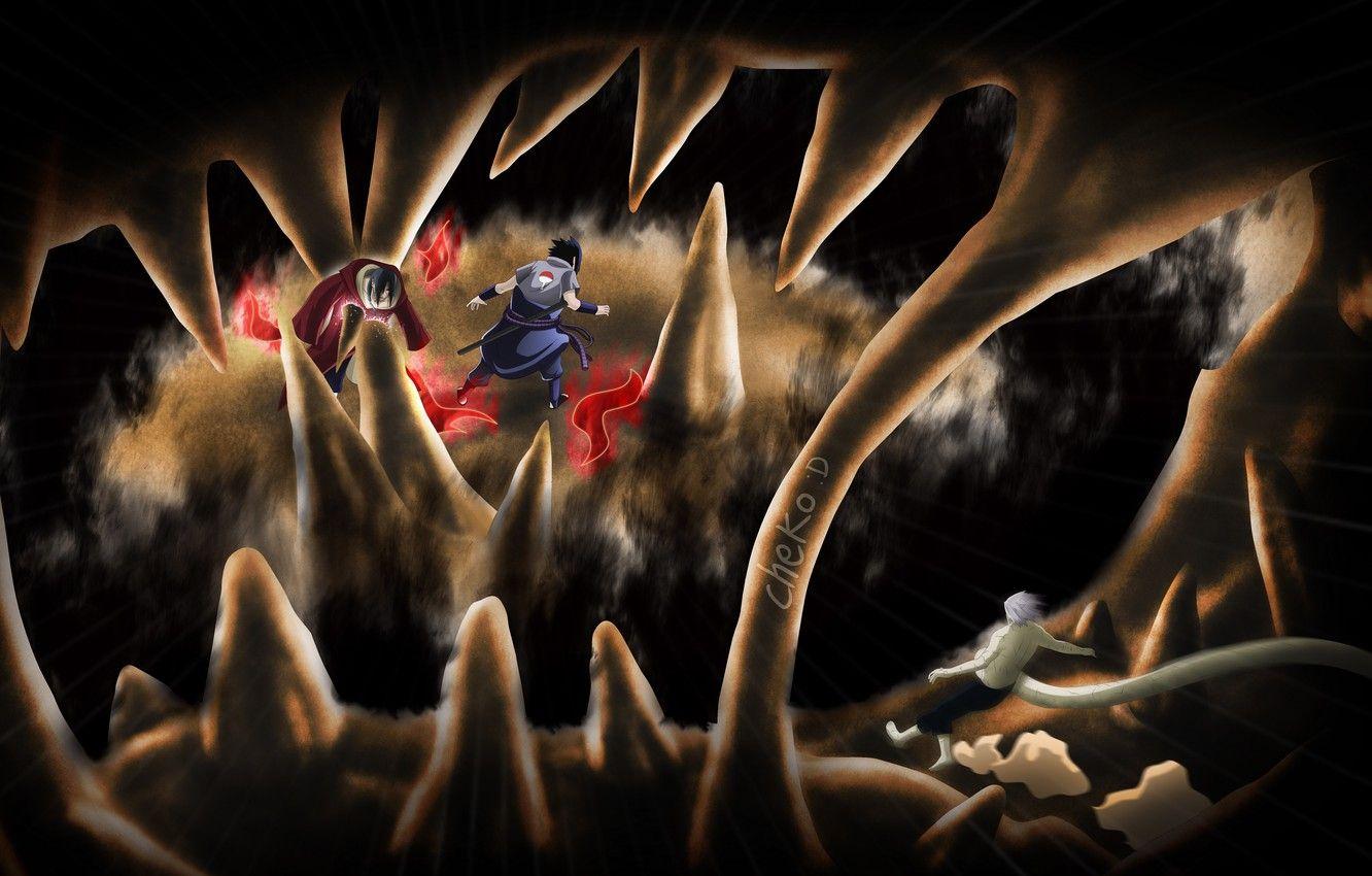 1332x850 Wallpaper cave, brothers, naruto, Uchiha, naruto orosanye