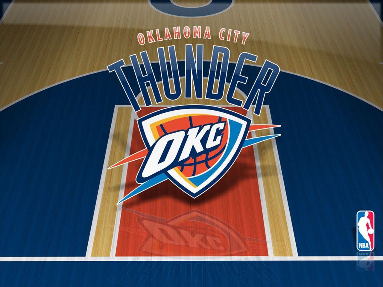 1280x960 Oklahoma City Thunder Court Wallpaper. Basketball