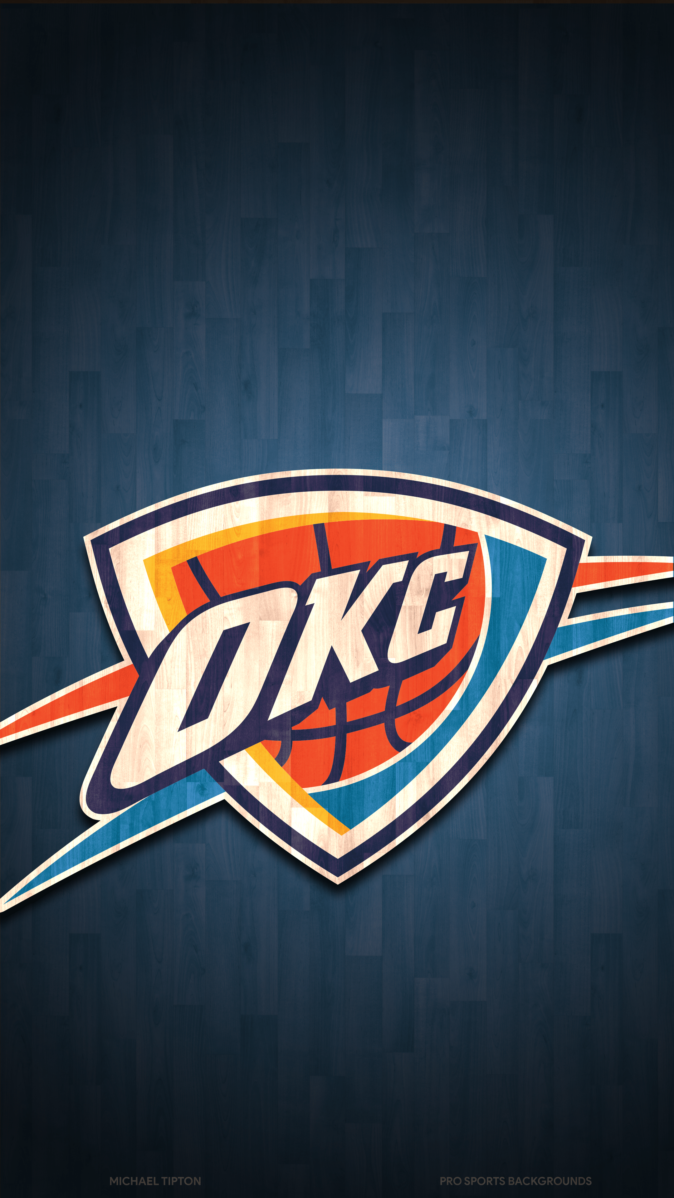 2160x3840 Oklahoma City Thunder Wallpaper