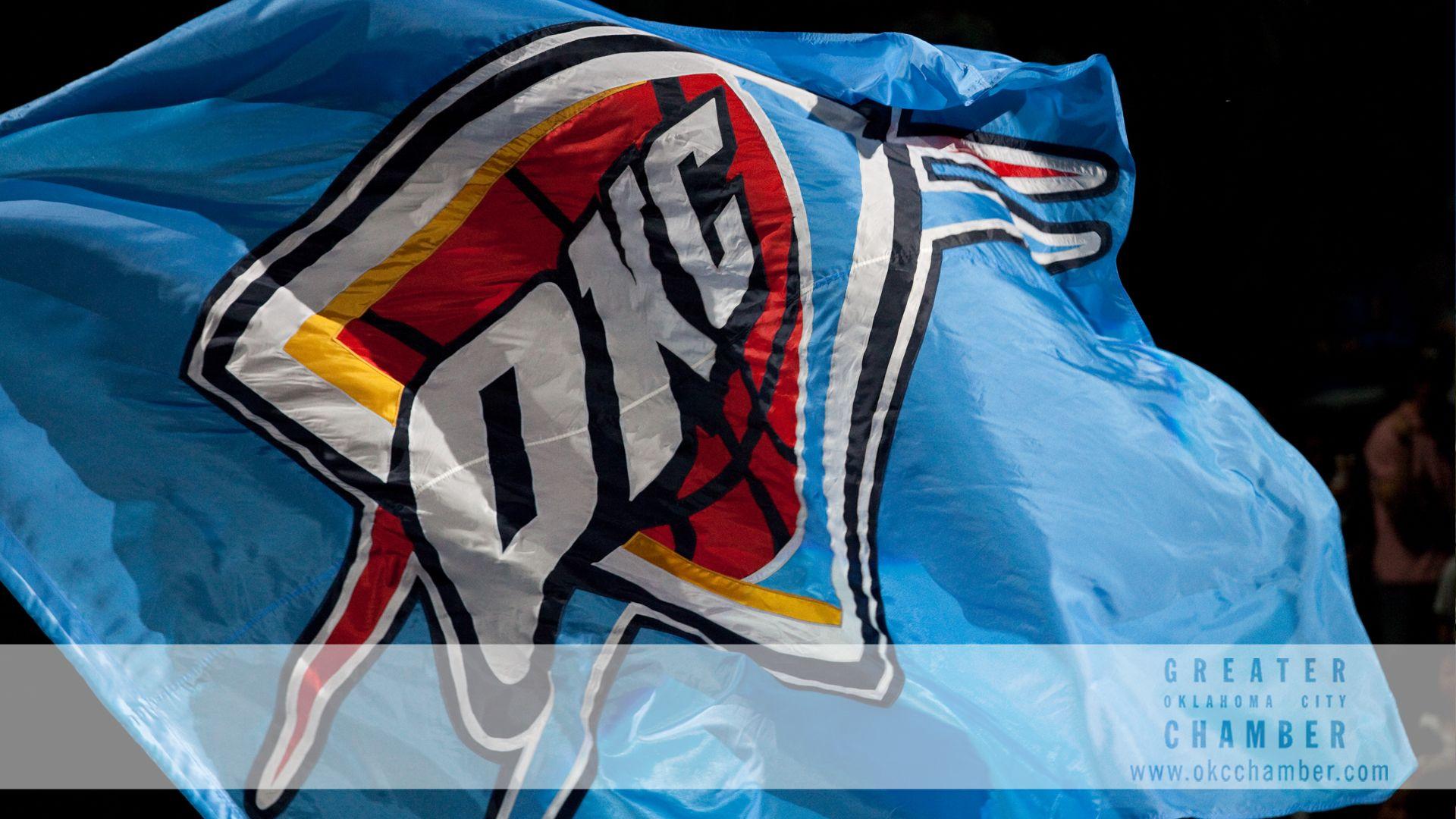 1920x1080 Flag, Oklahoma City Thunder HD Wallpaper & Background
