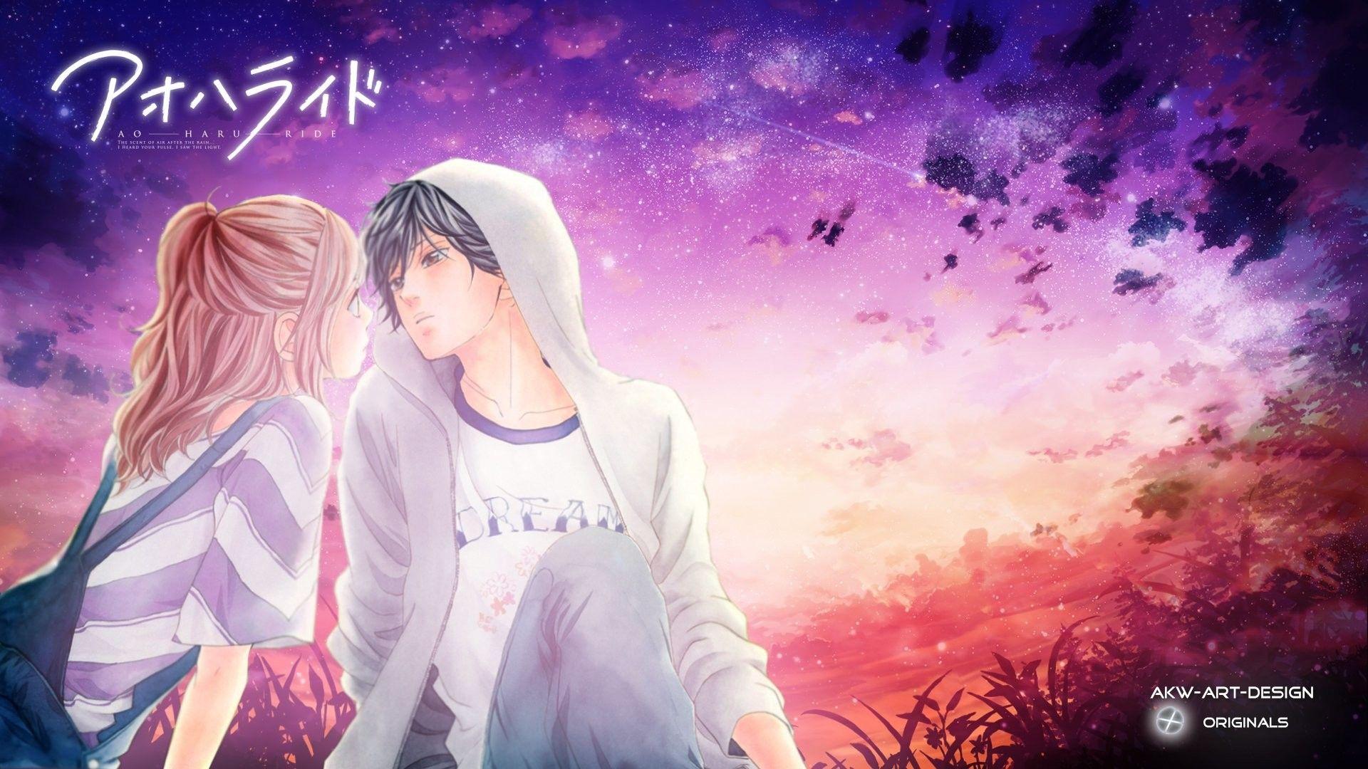 1920x1080 Ao Haru Ride Wallpaper background picture