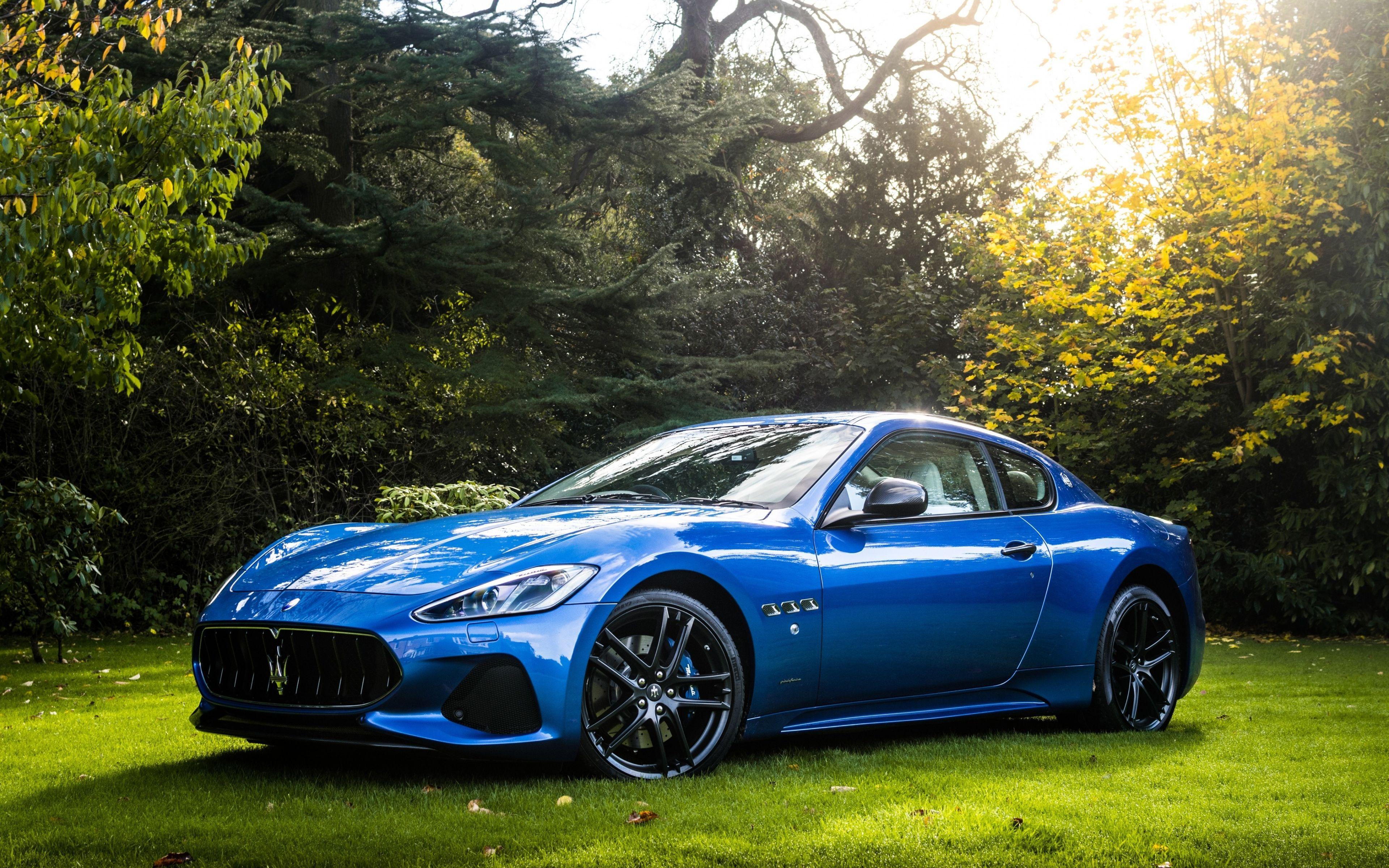 3840x2400 Download 3840x2400 wallpaper maserati granturismo, blue