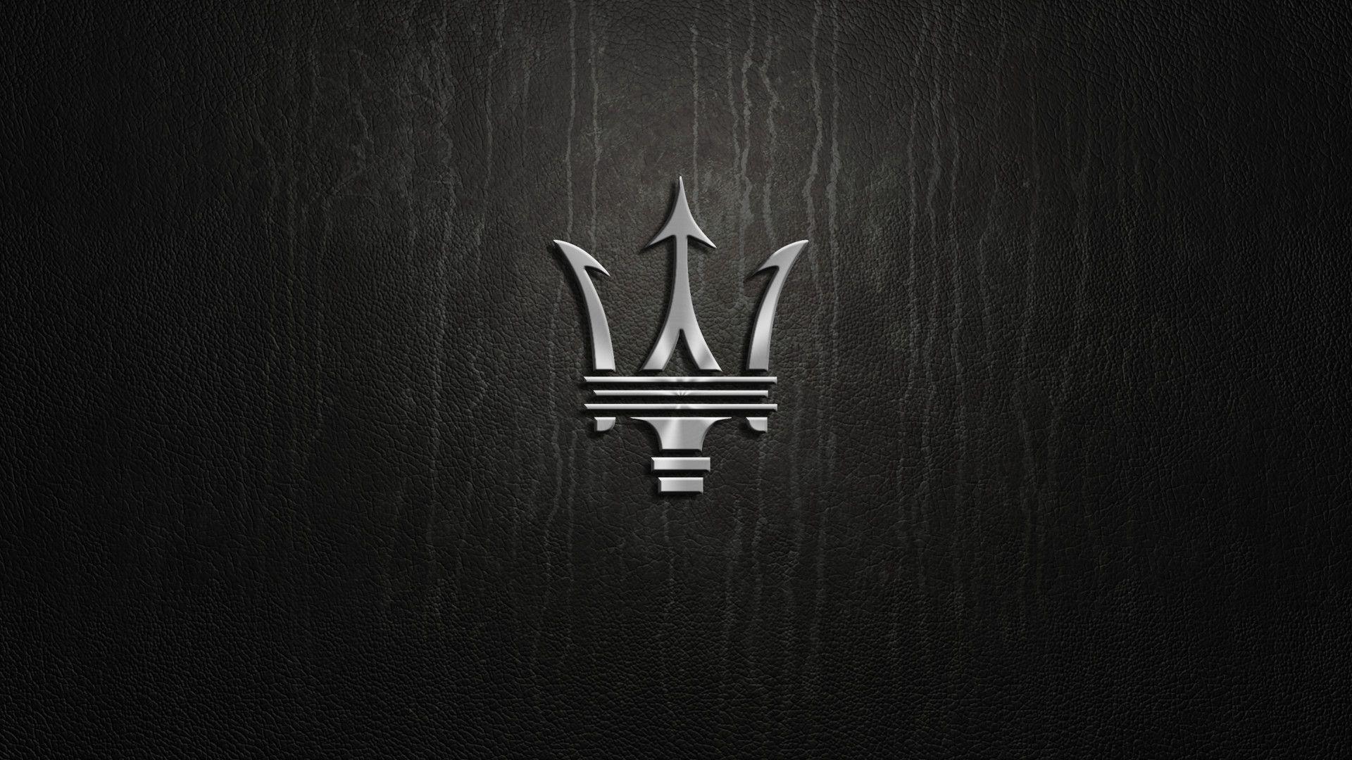 1920x1080 Maserati Logo Wallpaper