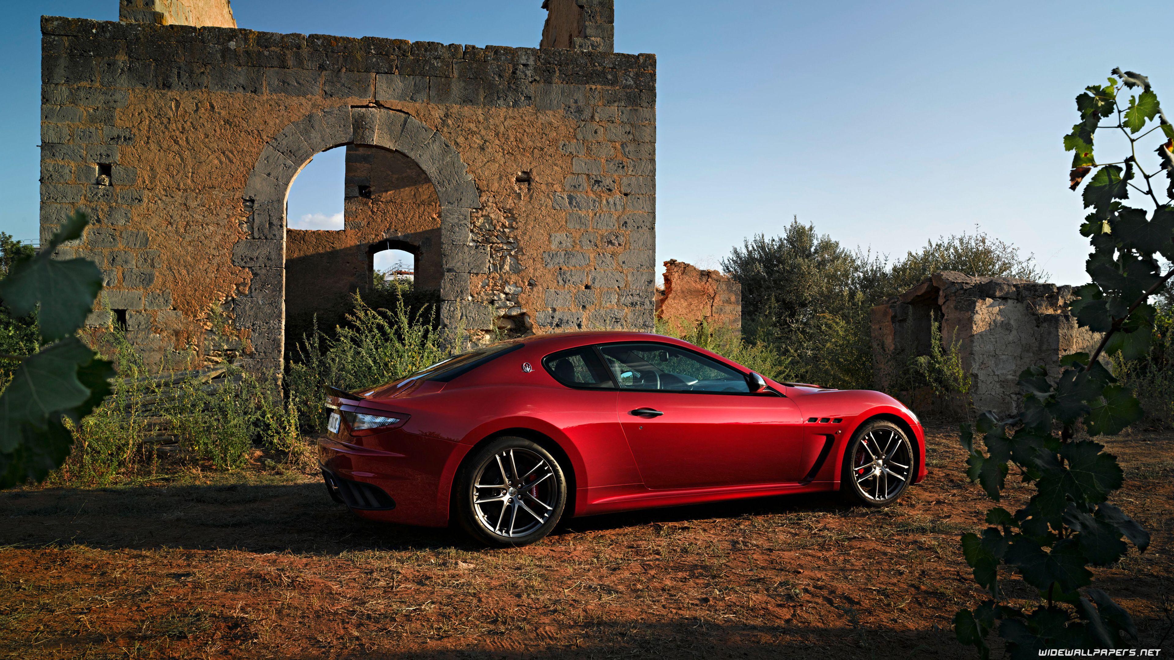 3840x2160 Maserati GranTurismo cars desktop wallpaper 4K Ultra HD