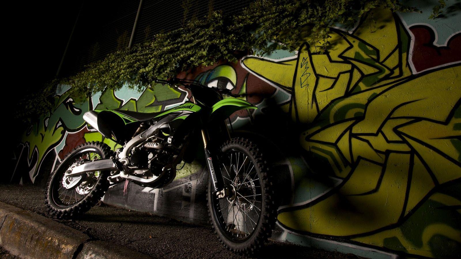 1600x900 Kawasaki Dirt Bike Wallpaperx900