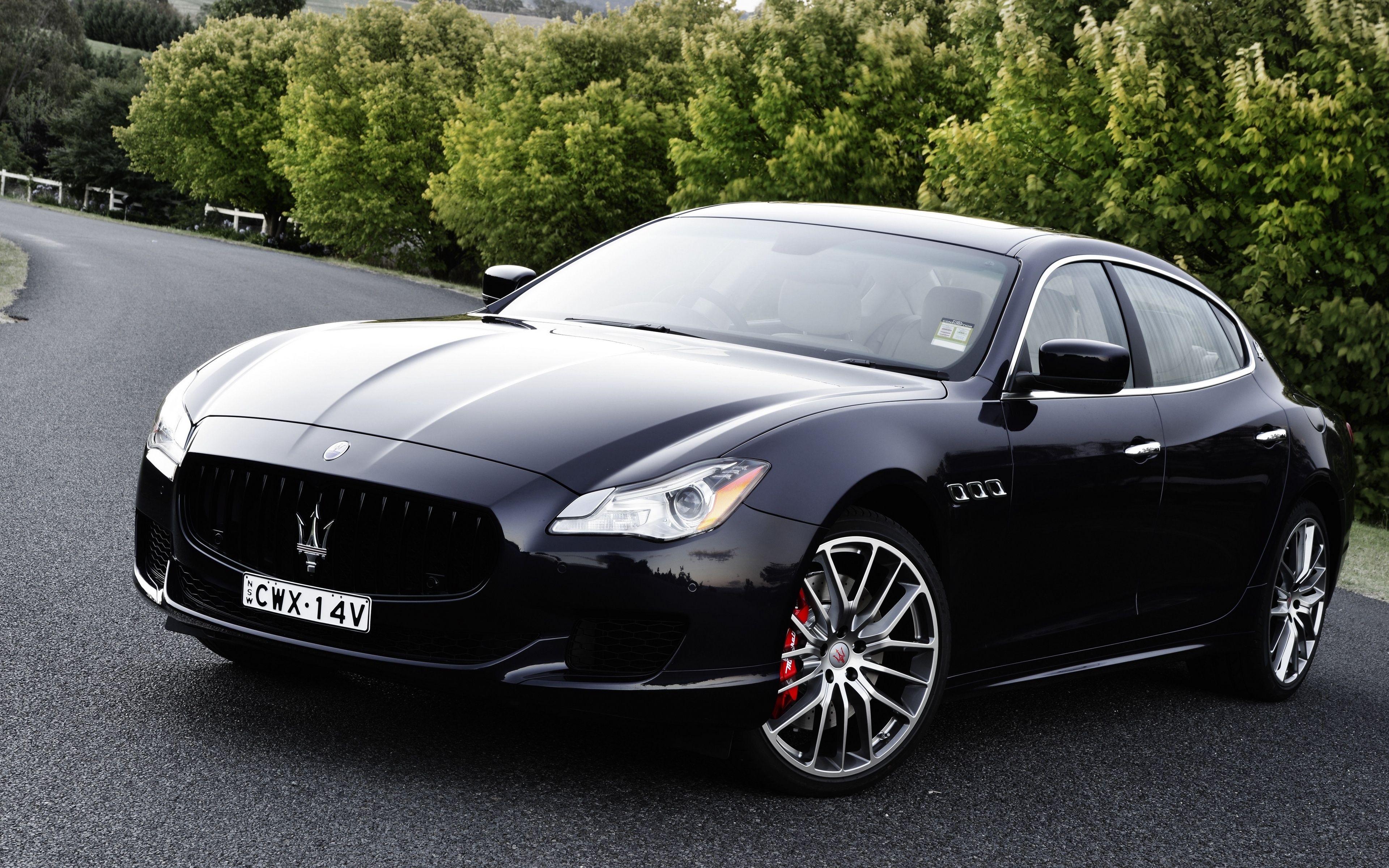 3840x2400 Download 3840x2400 wallpaper black, luxury car, maserati