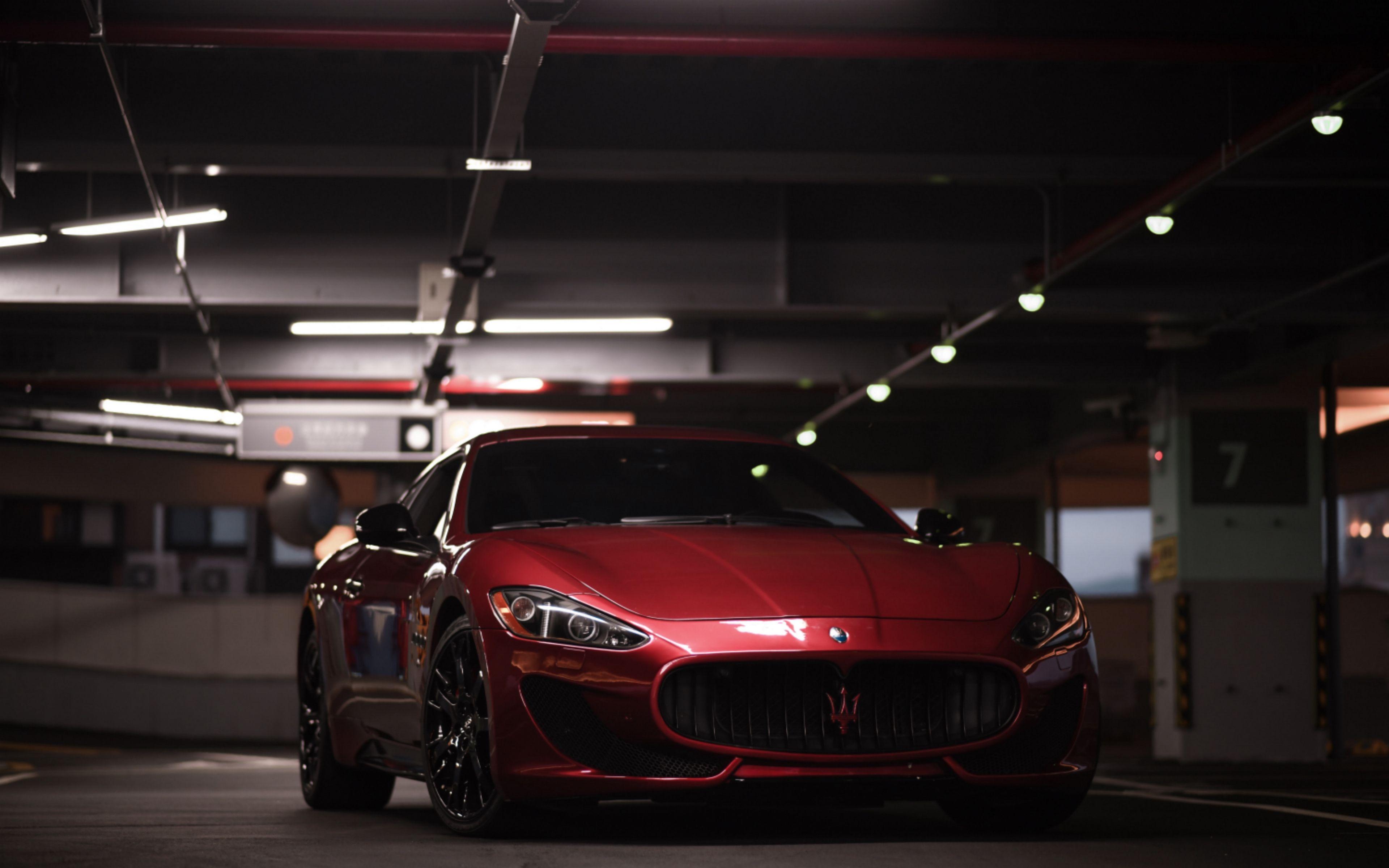 3840x2400 Download wallpaper 3840x2400 maserati granturismo, maserati