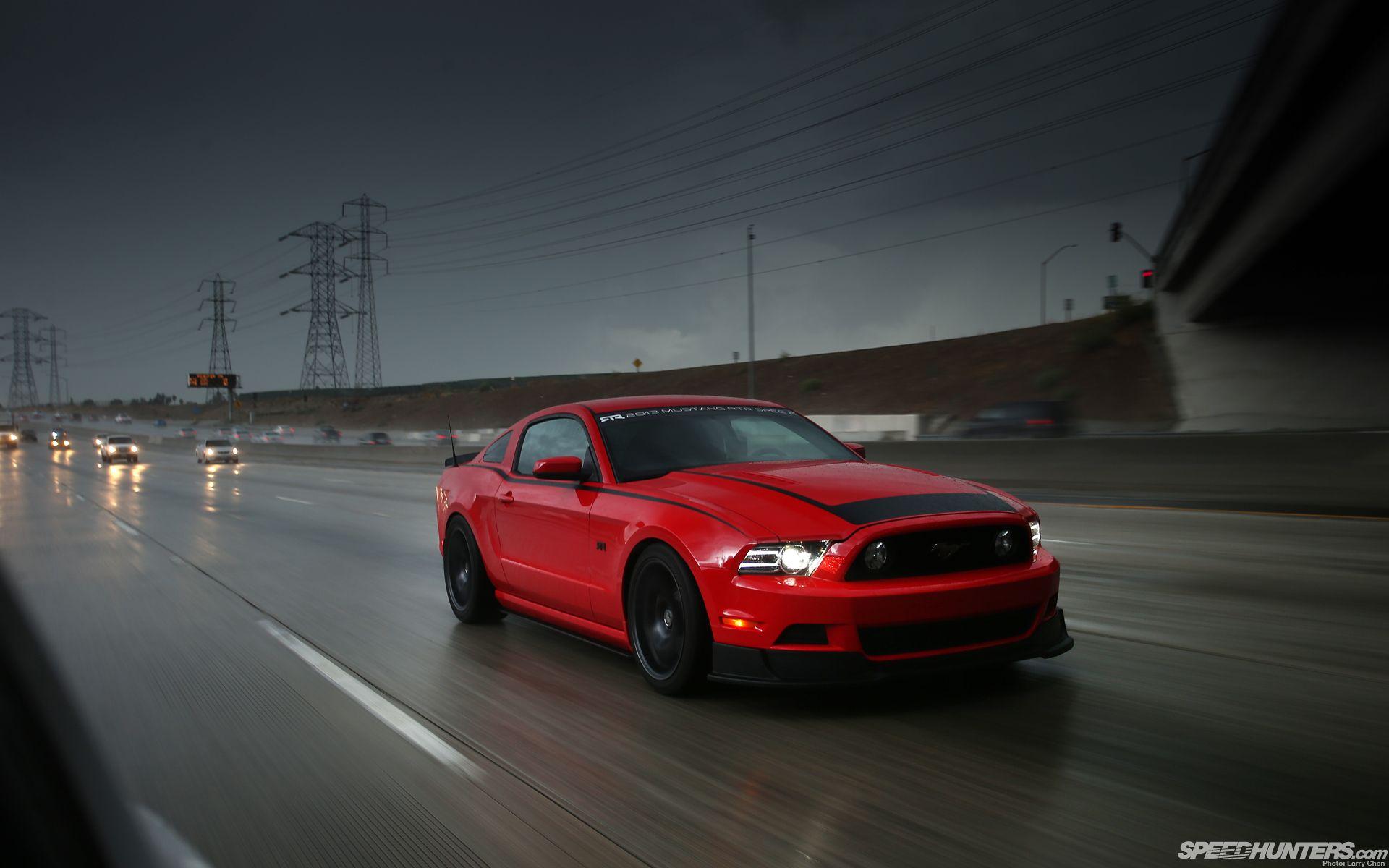 Red Ford Mustang Wallpapers Top Free Red Ford Mustang Backgrounds Wallpaperaccess