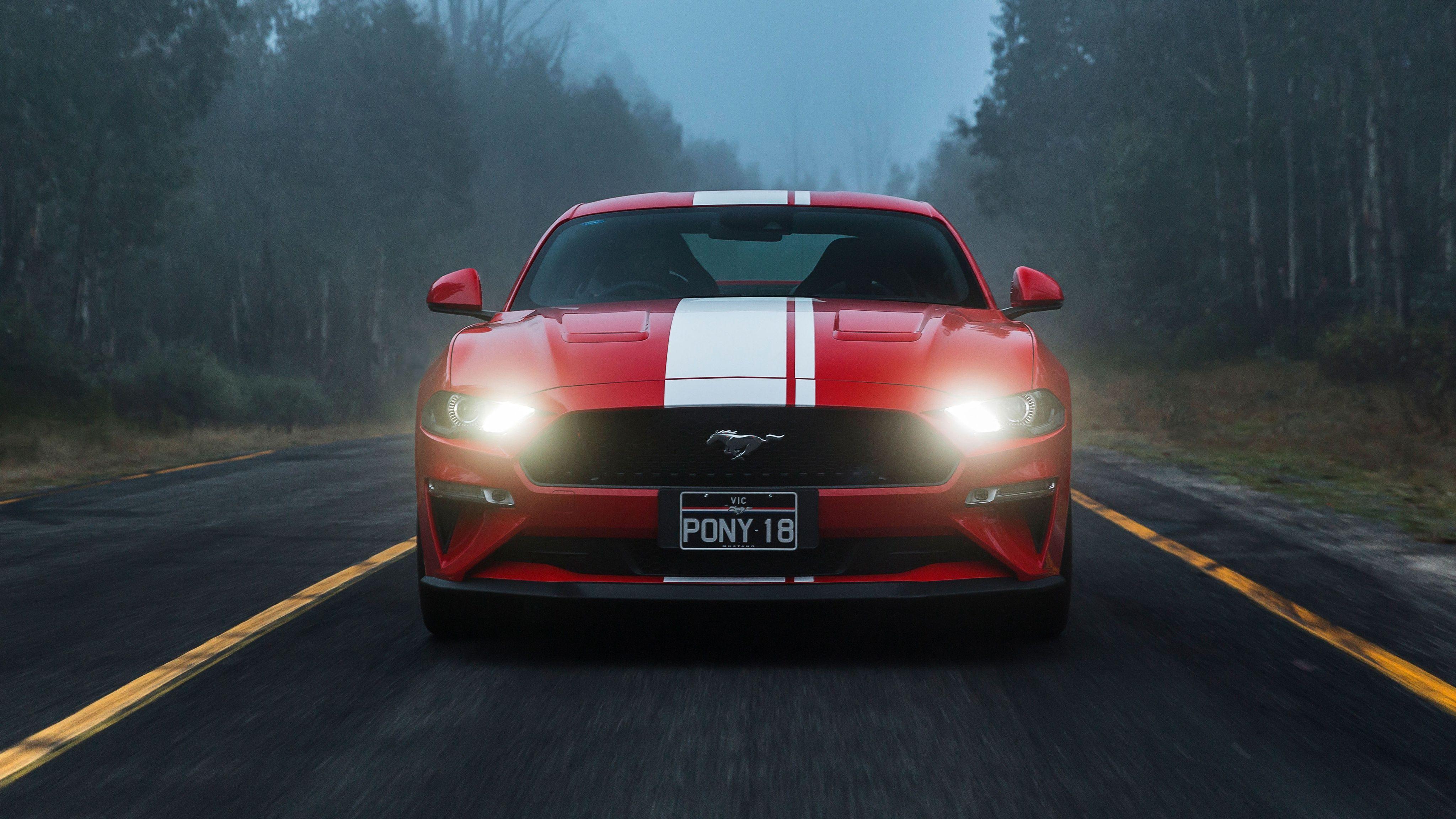 4096x2304 Vehicle, Ford Mustang GT, Ford, Muscle Car, Ford