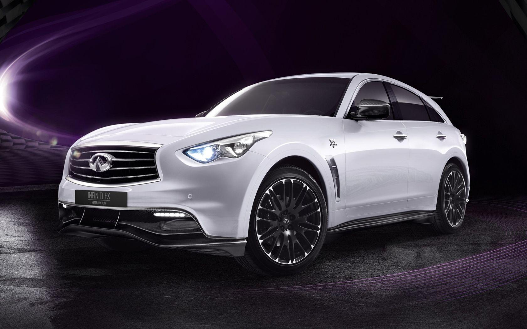 1680x1050 Infiniti FX Sebastian Vettel Car Wallpaper