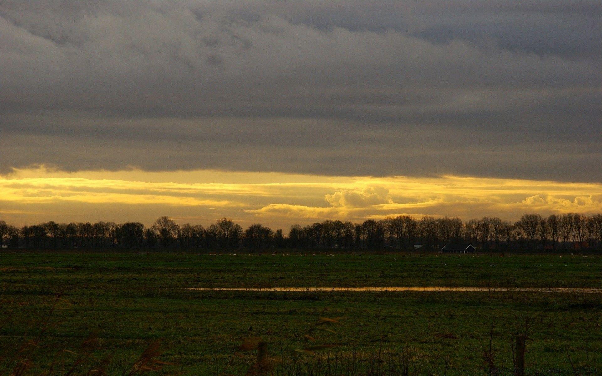 1920x1200 Gold Sunset Sky 8