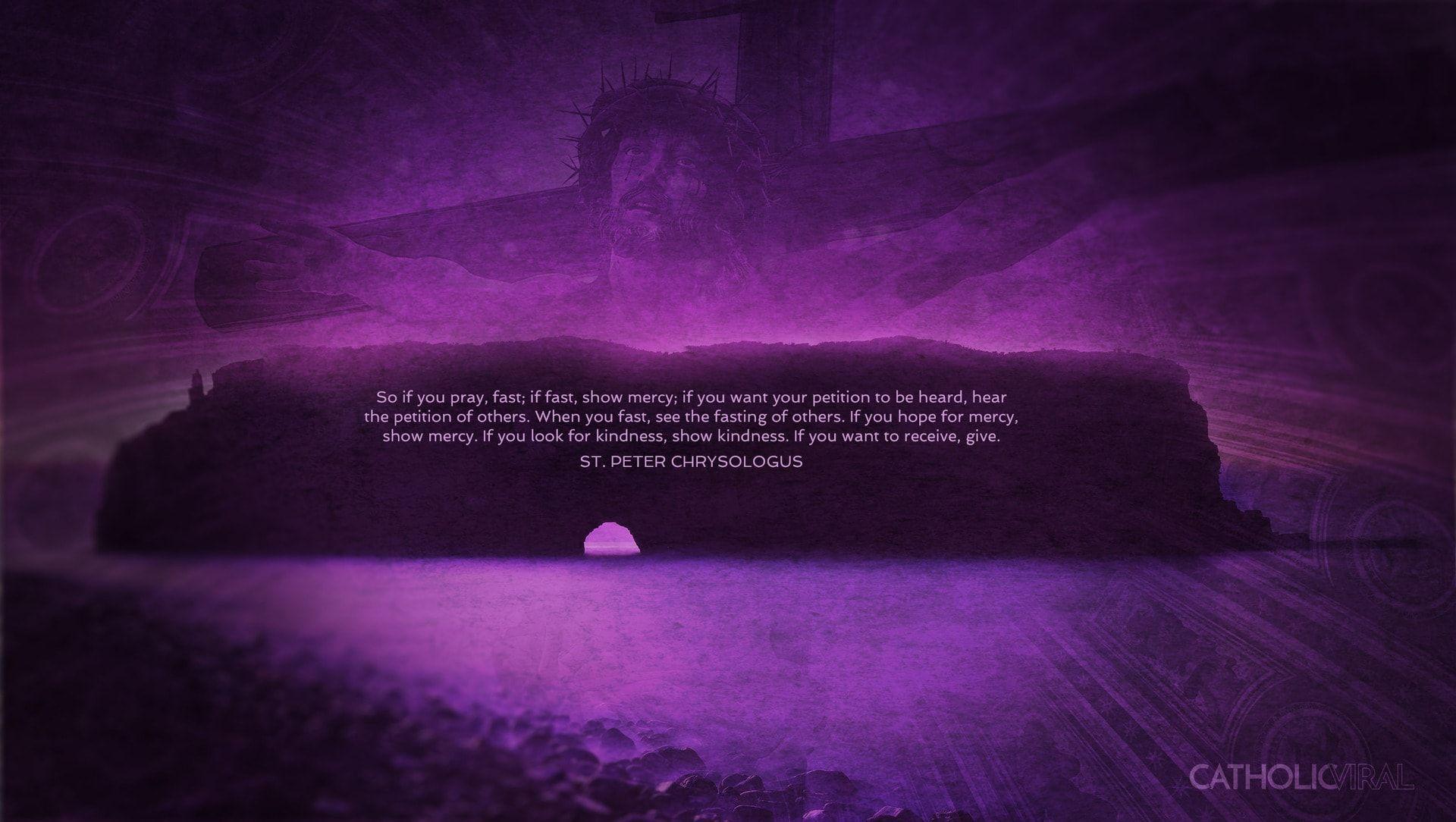 1920x1084 Quotes to Inspire Your Lent HD Catholic Wallpaper