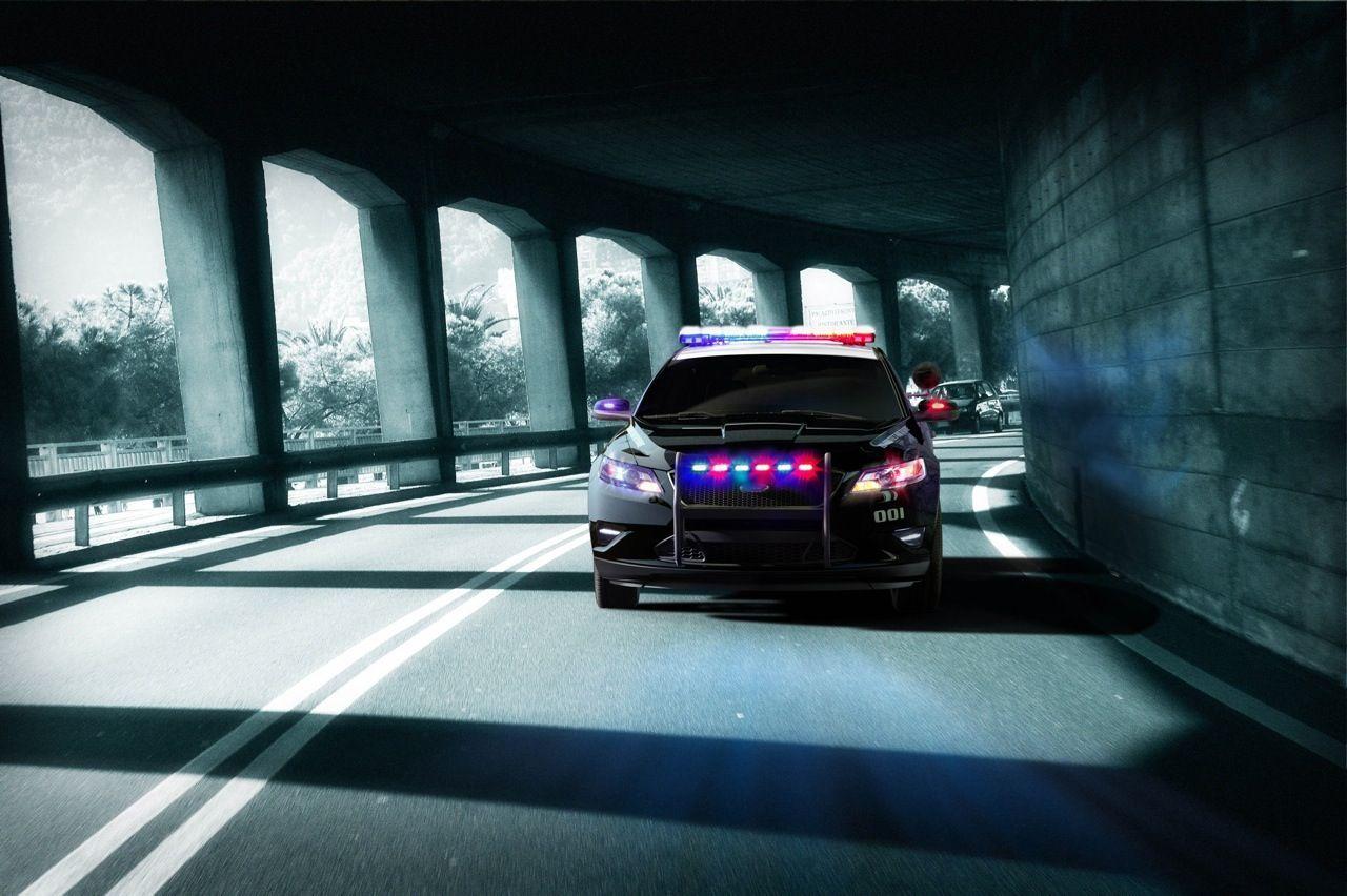 1280x852 Ford Taurus Interceptor Police Car wallpaper Power Girl
