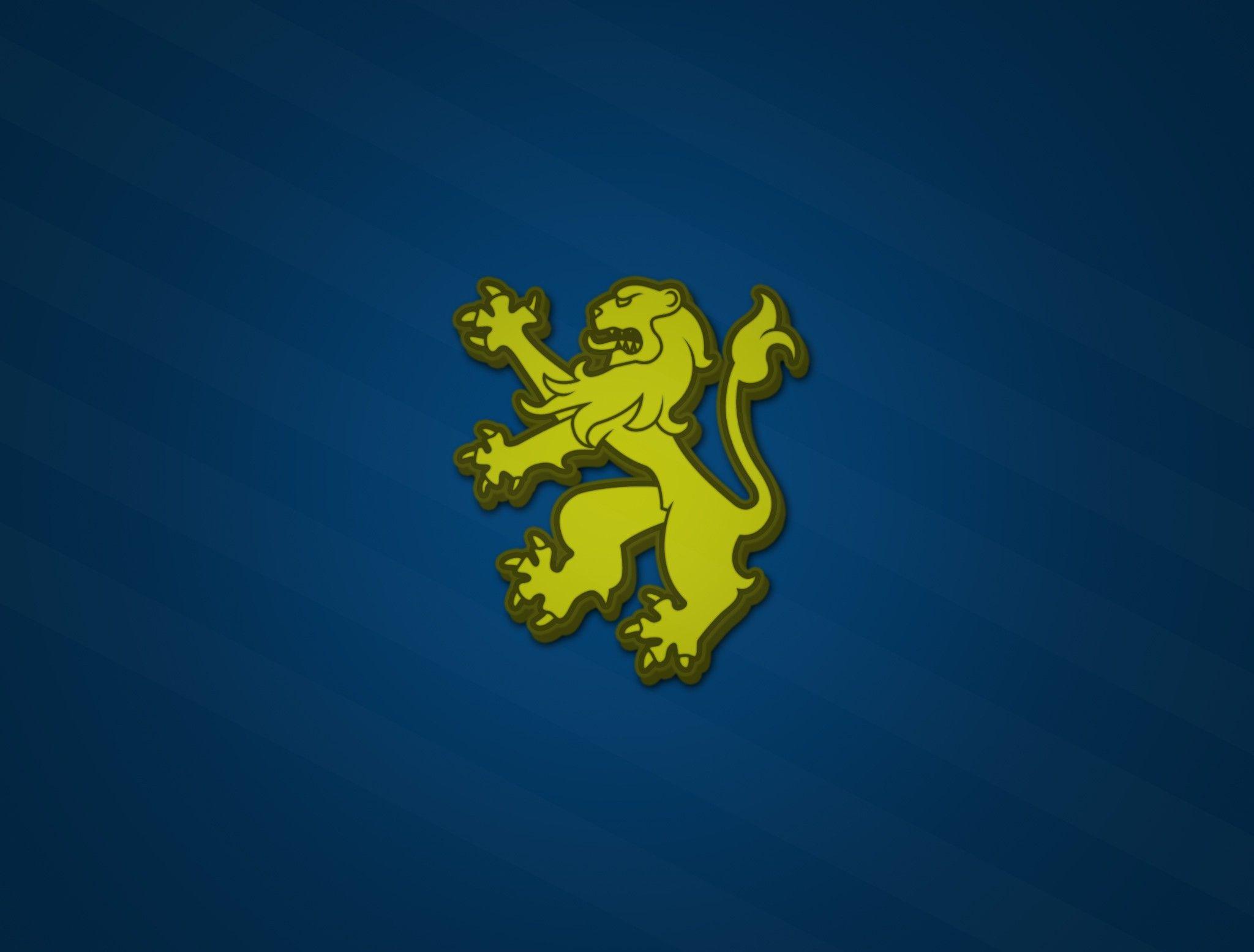2048x1556 hình nền và nền màu xanh lá cờ vàng sư tử.  Khác