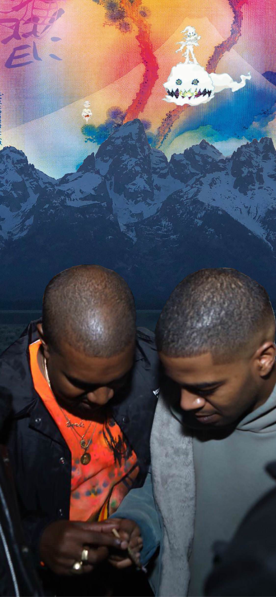 1125x2436 KIDS SEE GHOSTS Ye IPhone X Wallpaper