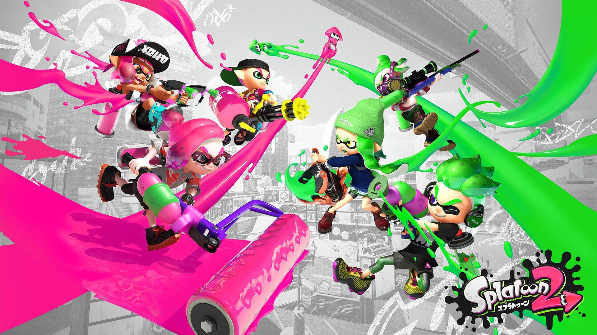 Splatoon 2 Wallpapers Top Free Splatoon 2 Backgrounds Wallpaperaccess - aesthetic roblox wallpapers for chromebook