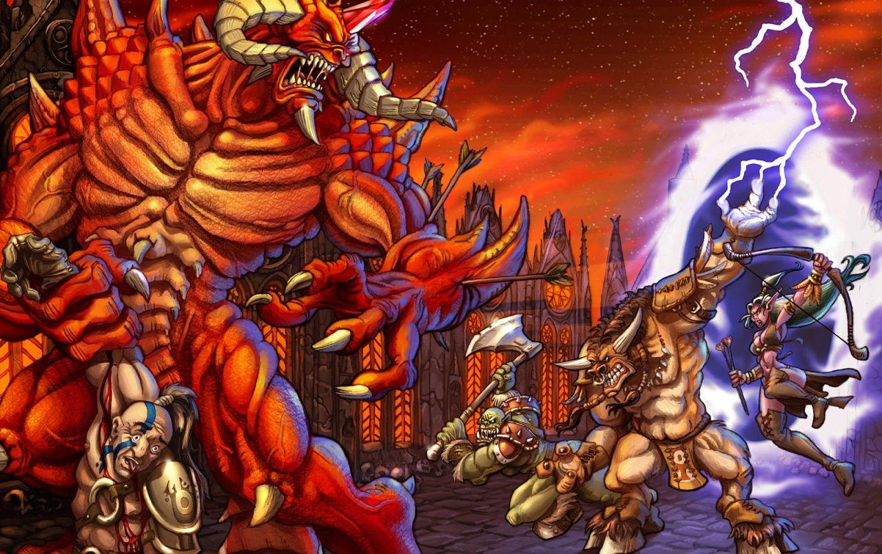 1280x804 Diablo 2 wallpaper. Diablo 2