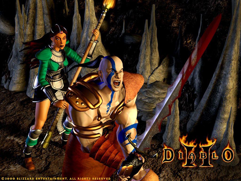 1024x768 Diablo 2 wallpaper