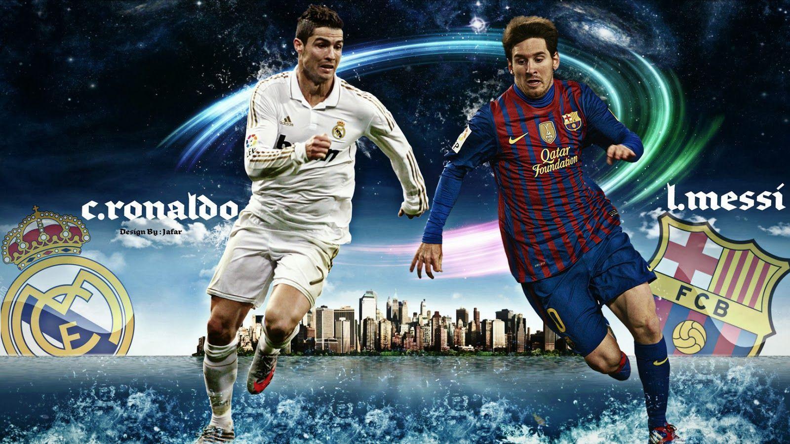 1600x900 Messi Vs Cristiano Ronaldo Wallpaper