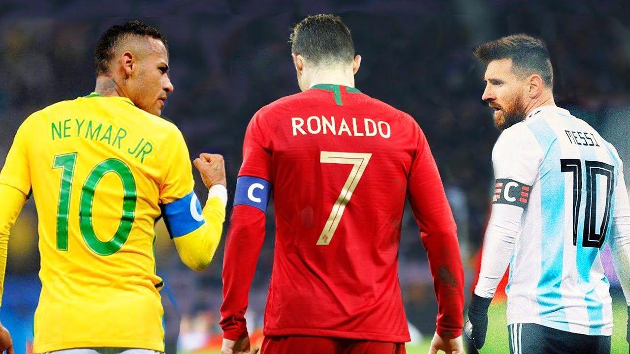 1280x720 Neymar vs Cristiano Ronaldo vs Messi ● National Heros