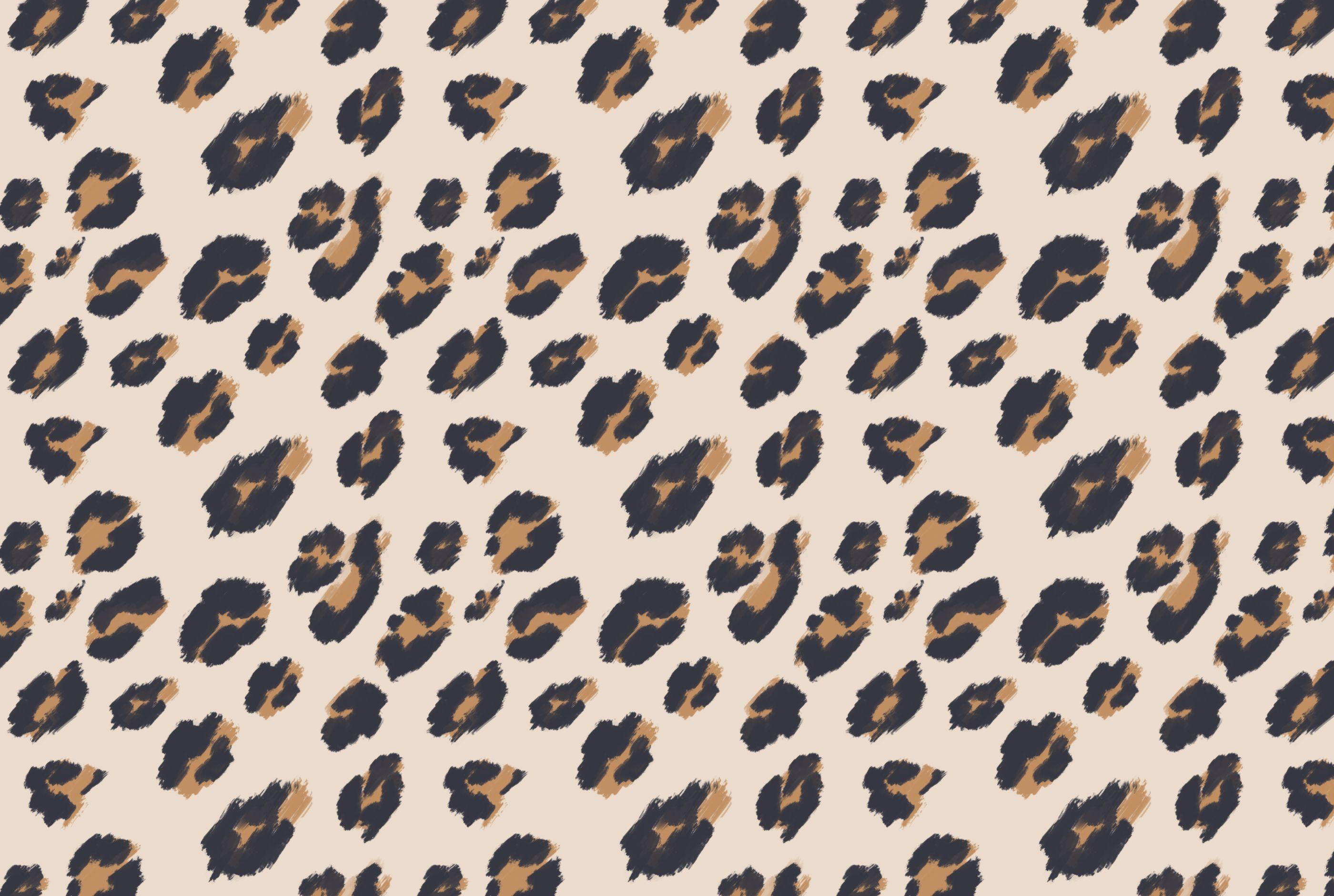 Aesthetic Leopard Print Wallpaper