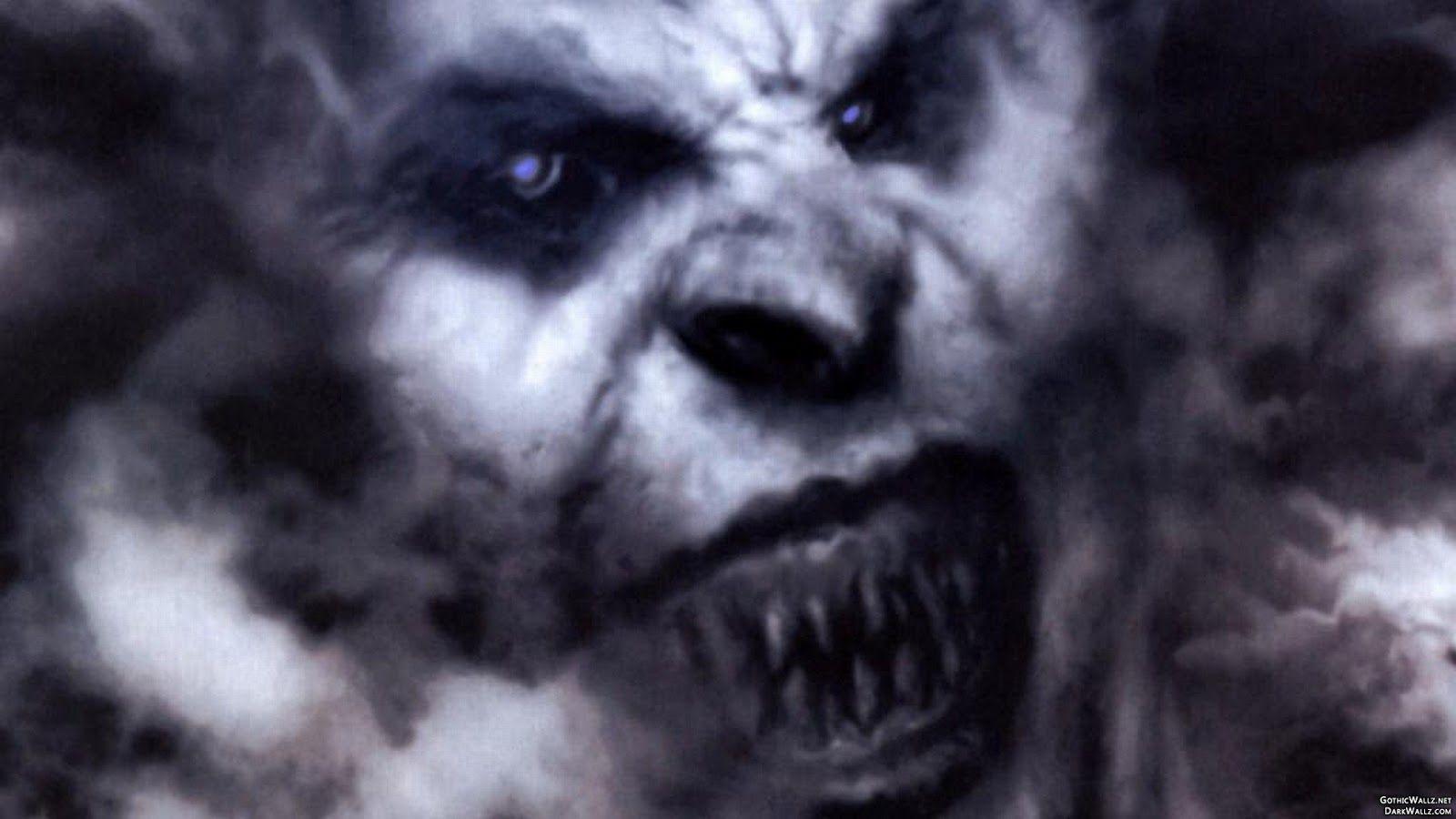 1600x900 Scary Ghost Monster Cloud Wallpaper. Best HD