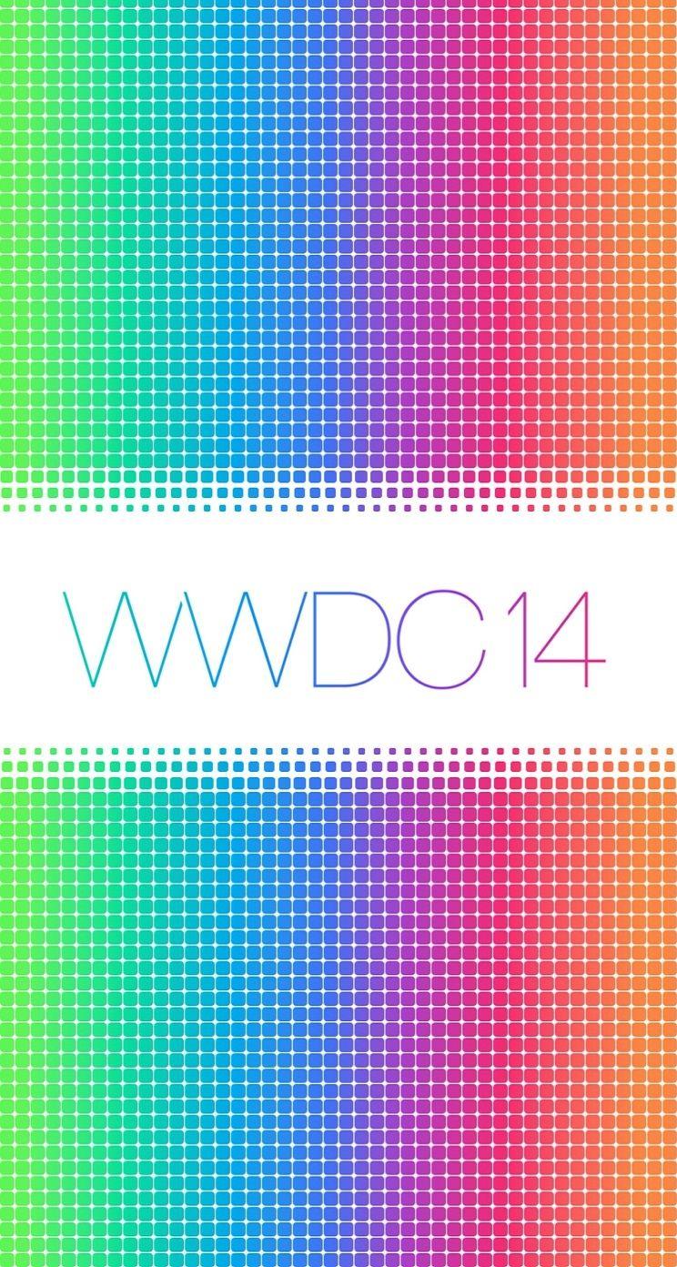 744x1392 iPhone 5 Wallpaper Ios7 Apple Logo Wwdc Vivid Colors