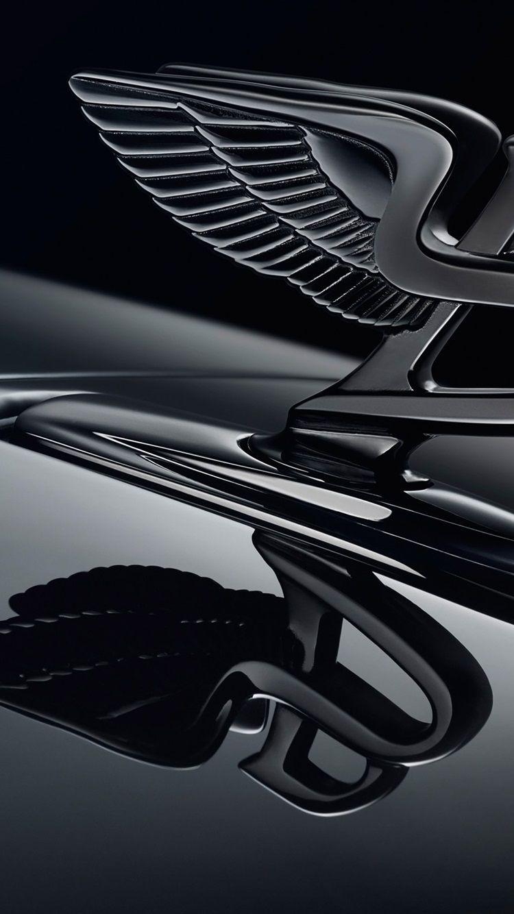 750x1334 Hình nền logo Bentley, nền đen 2560x1600 HD