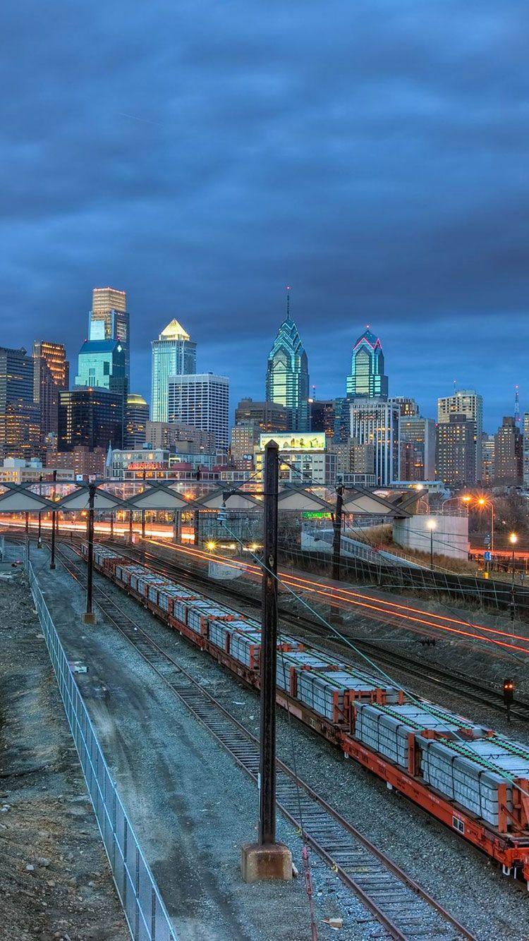 750x1334 Philadelphia Train iPhone. Wallpaper in 2019