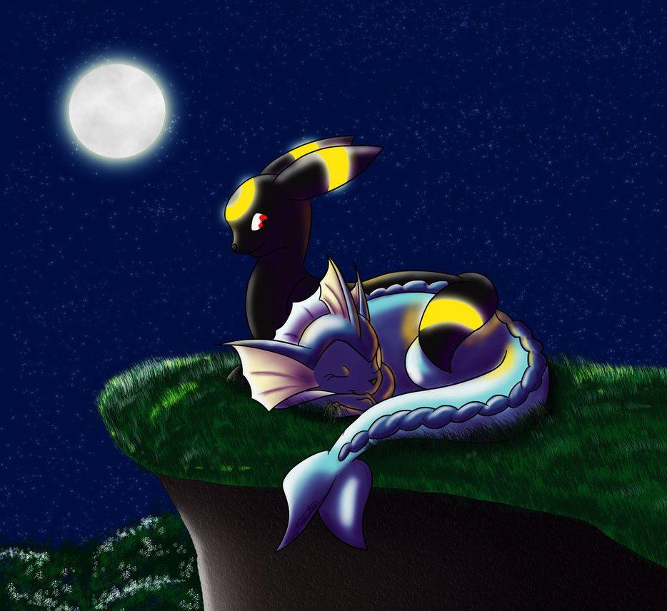 934x856 Vaporeon F And Umbreon M