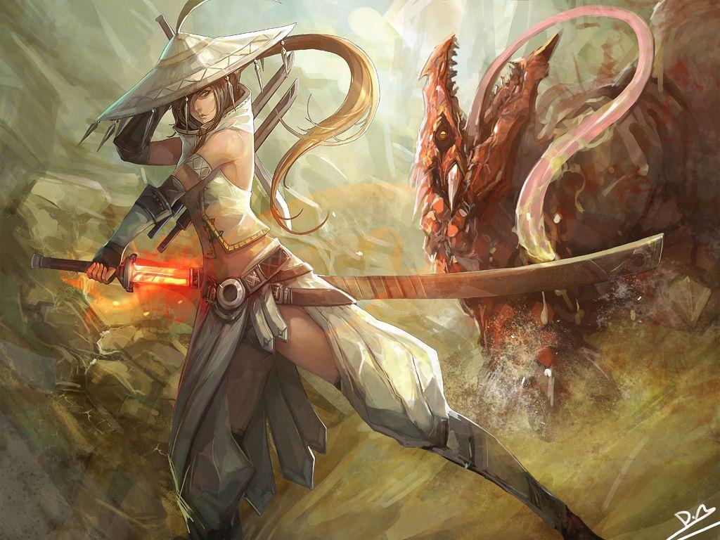 1024x768 Monster Hunter Series Anime Image Board