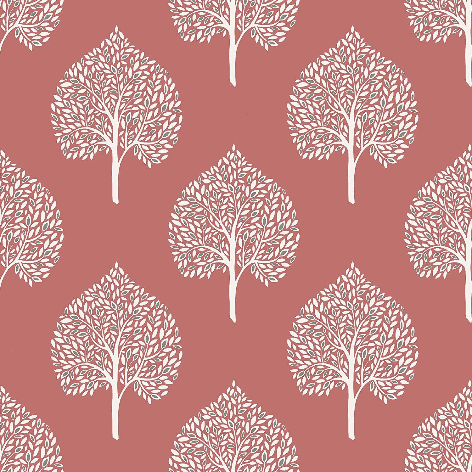 1500x1500 NuWallpaper NU1698 Grove Coral Peel & Stick Wallpaper
