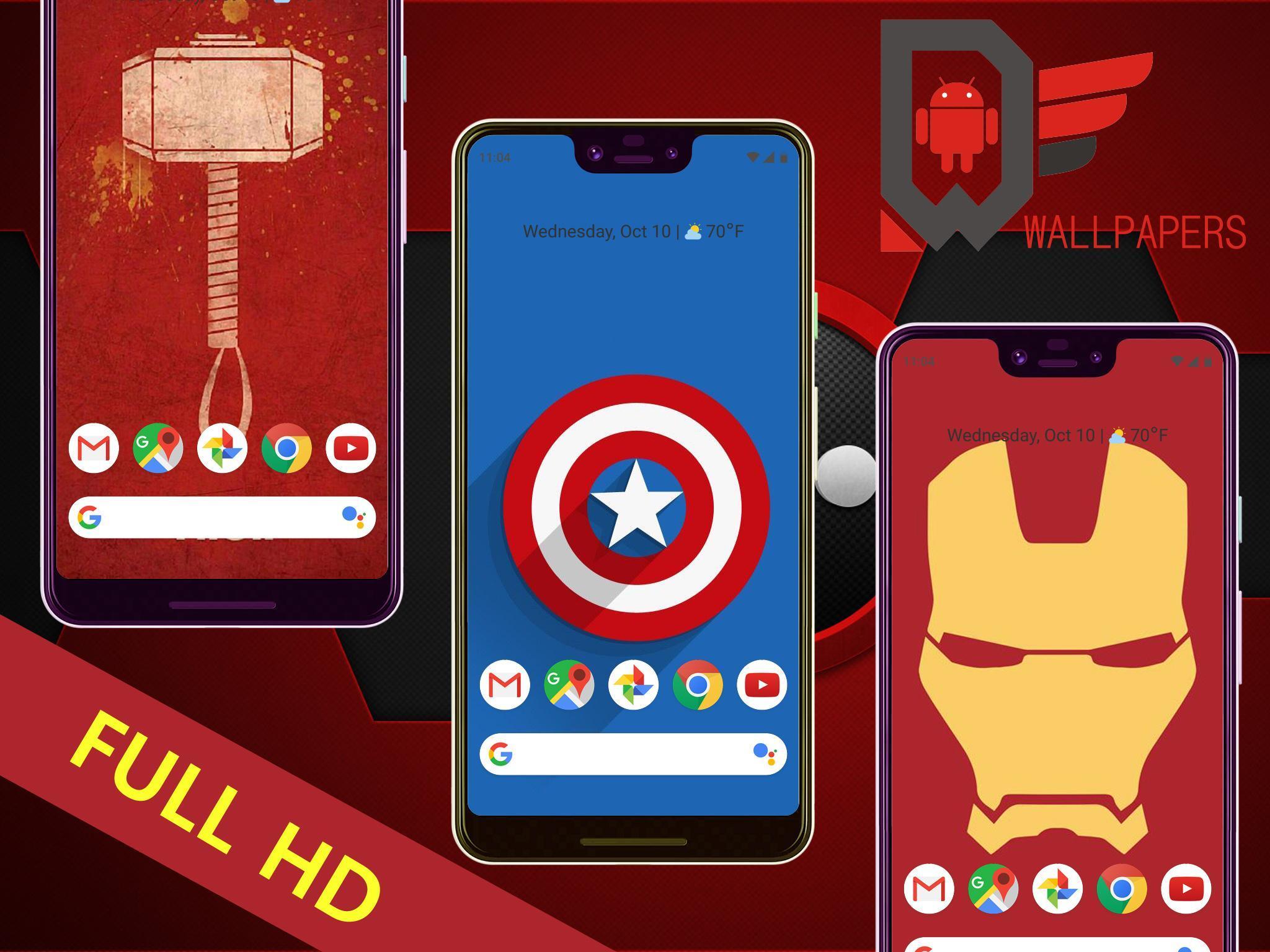 2048x1536 Superheroes Logo Wallpaper HD for Android