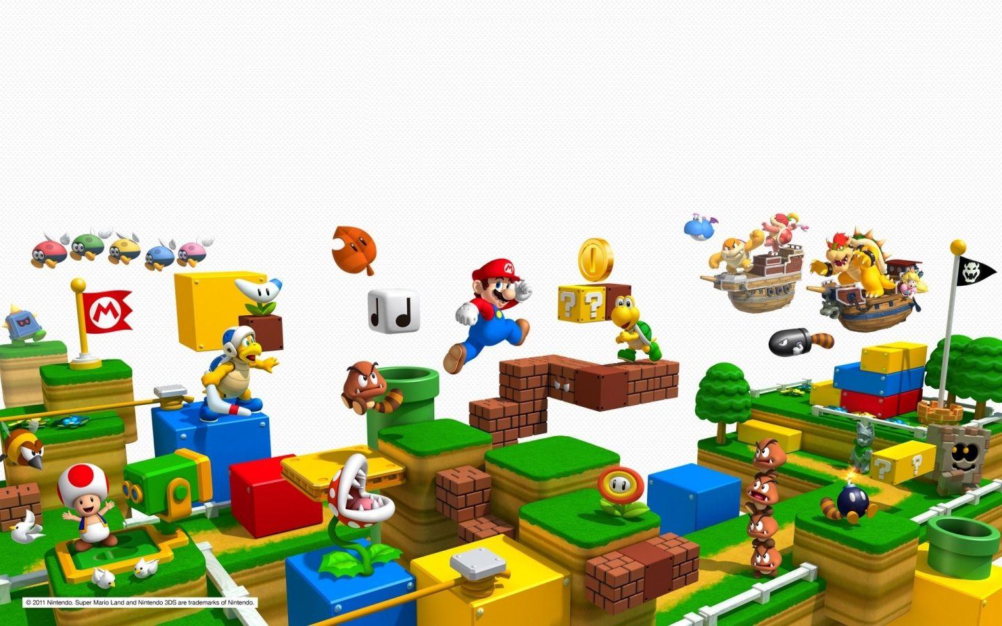 1440x900 Super Mario Bros. HD Wallpaper and Background Image