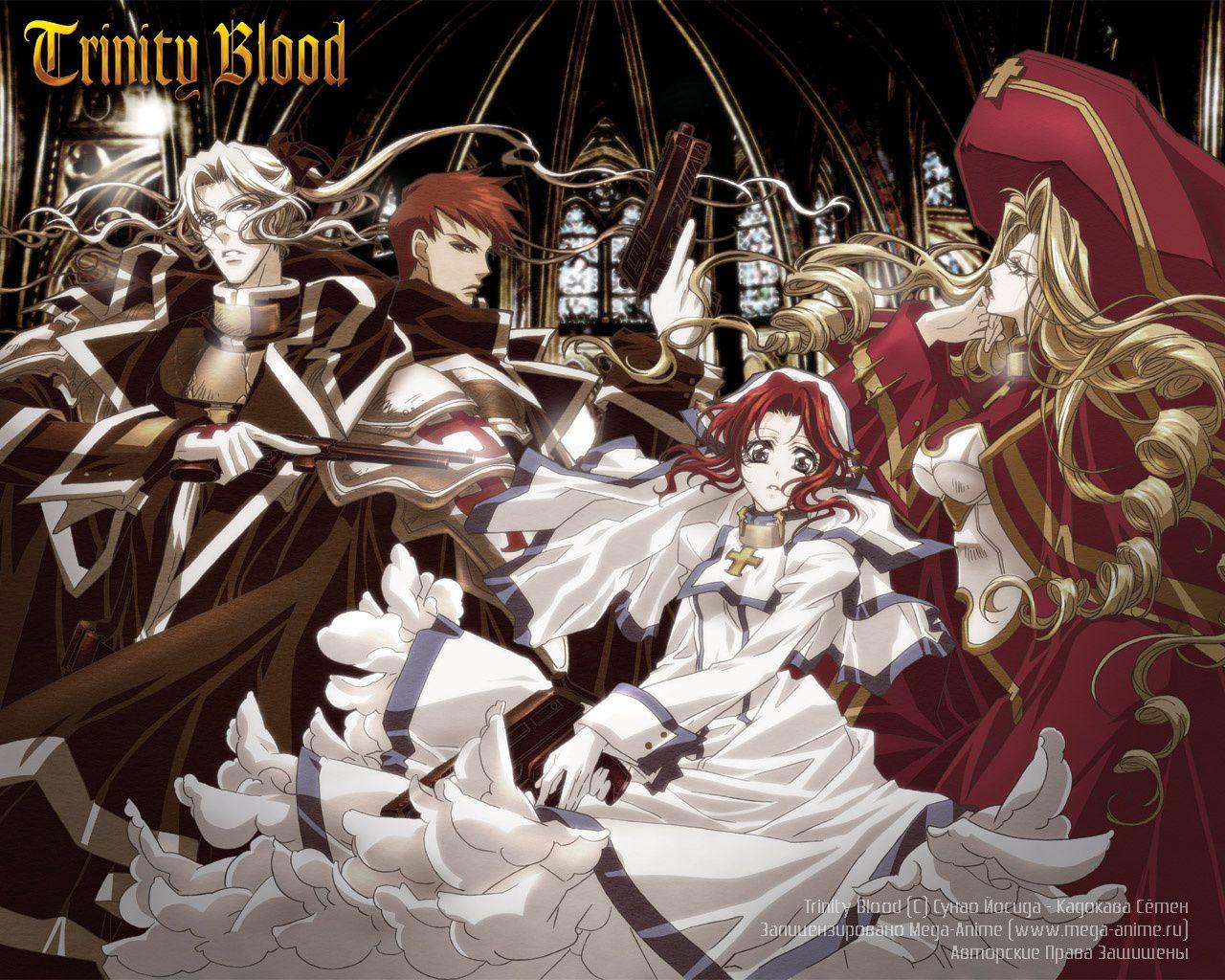 1280x1024 Image Trinity Blood Anime