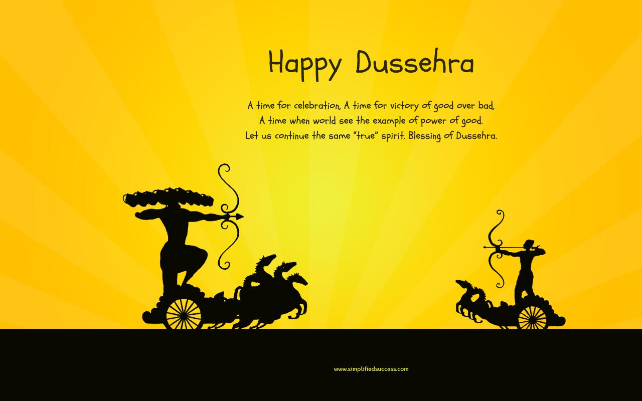 1280x800 Happy Dussehra 2014 HD Wallpaper free Download, Download