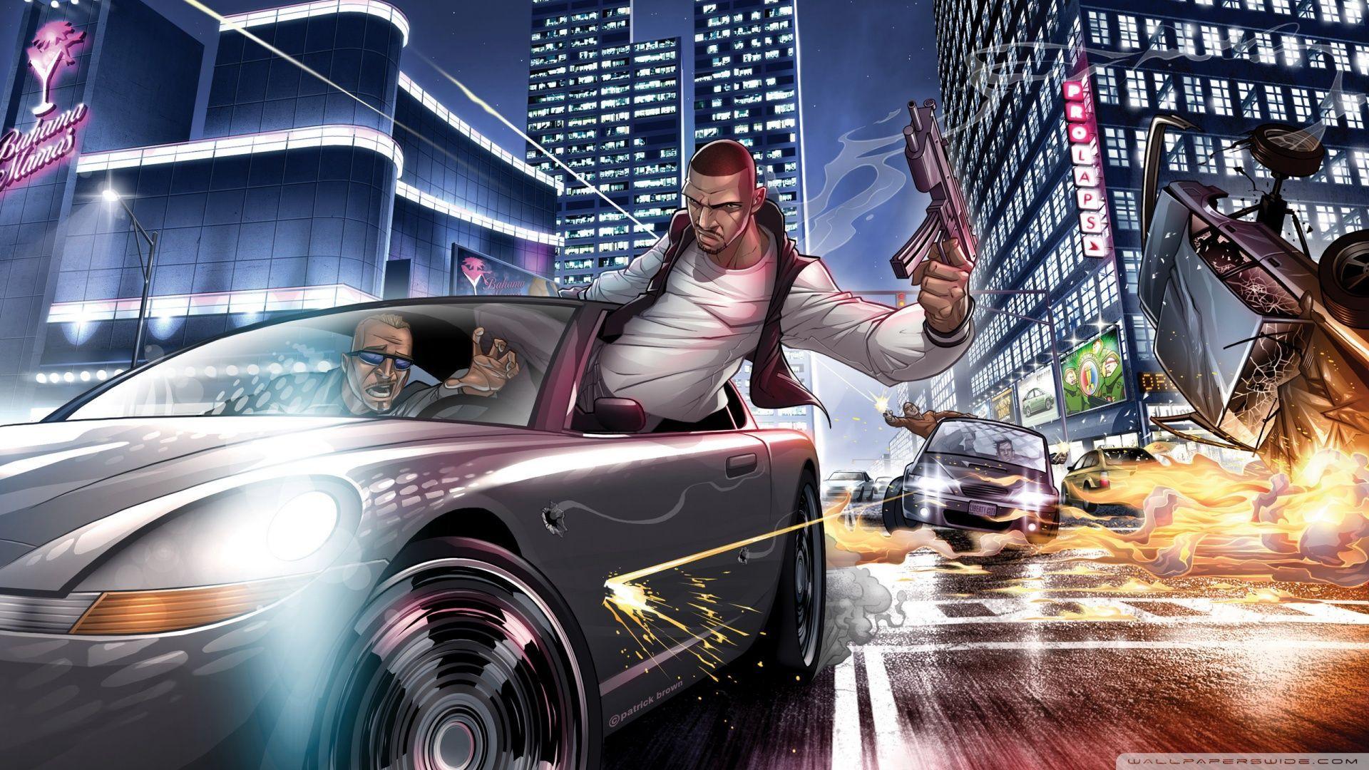 1920x1080 Free Download GTA 5 For PC HD Theme n Wallpaper. Grand