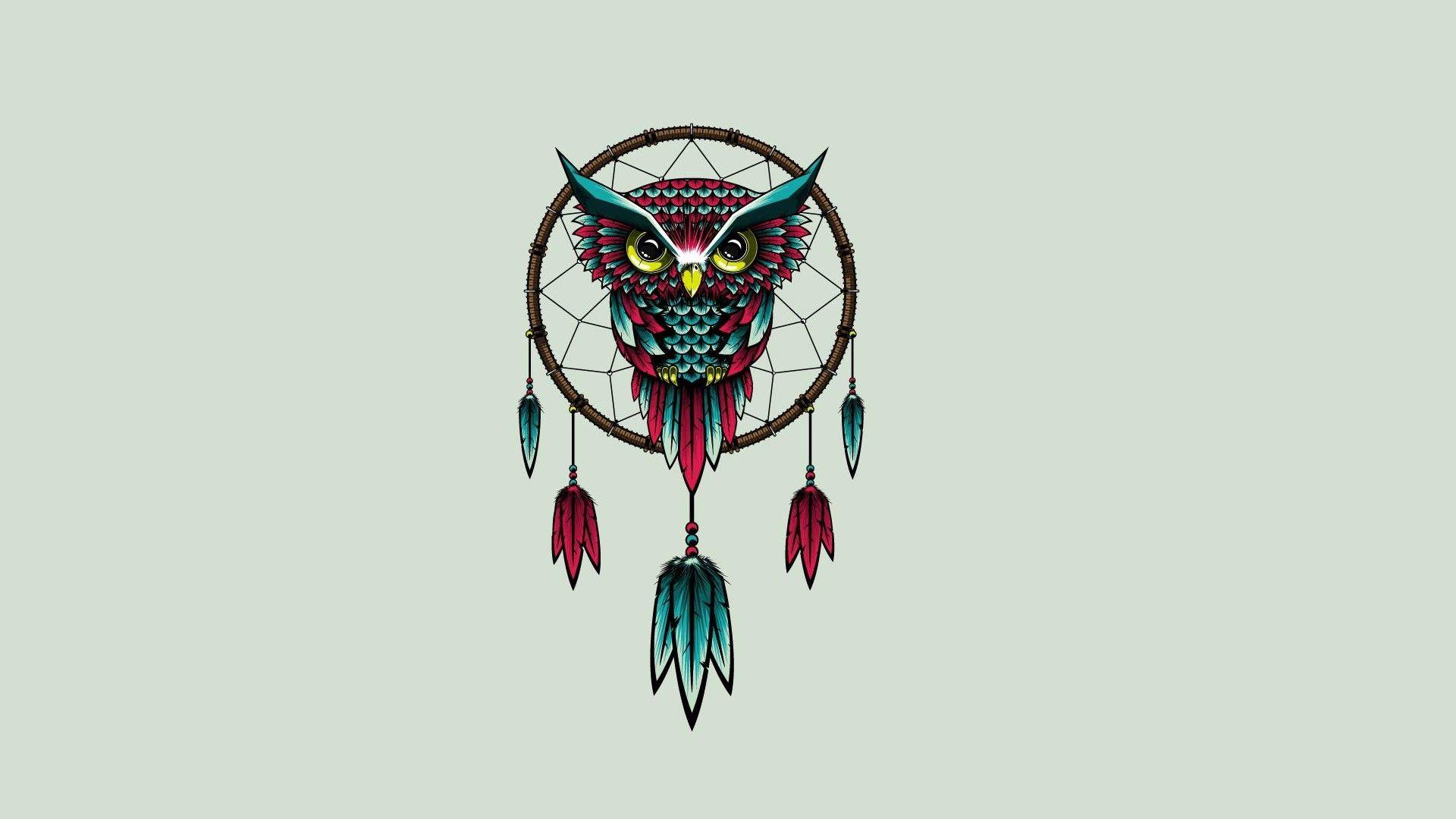 1920x1080 Cute Owl Wallpaper