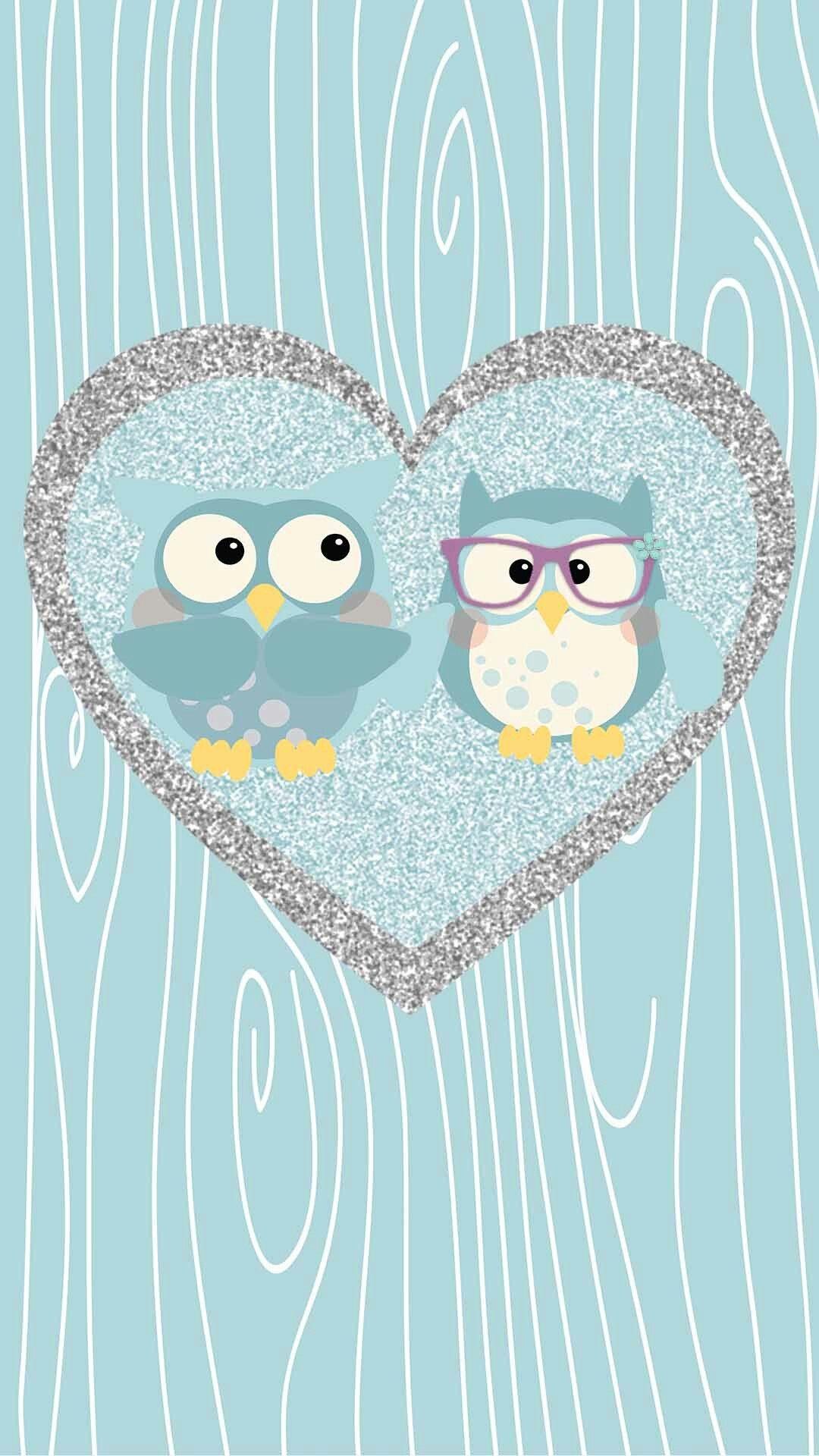 1080x1920 Cute Owl Wallpaper