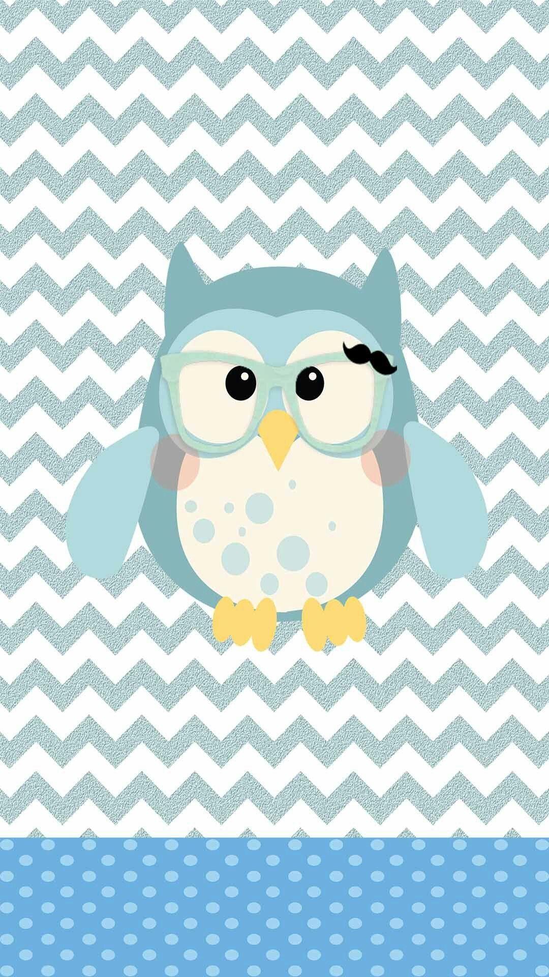 1080x1920 Cute Owl Wallpaper background picture