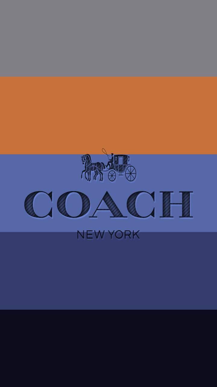 Download wallpapers Coach logo brown plaster background Coach 3d logo  brands Coach emblem 3d art Coach for desktop free Pictures for desktop  free