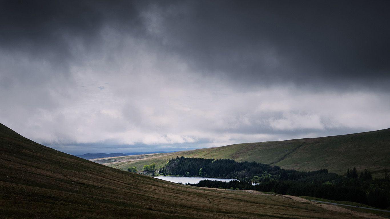 1366x768 wallpaper for desktop, laptop. country dark cloud nature