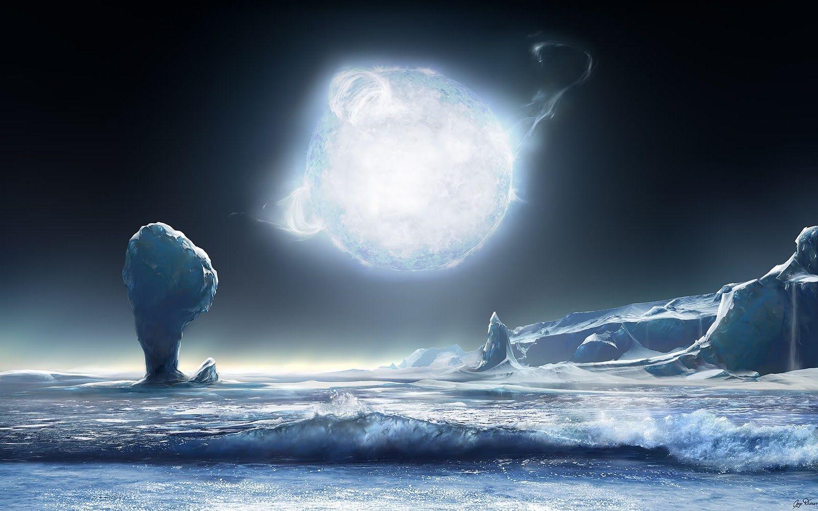 1600x1000 Alien Planets Landscapes Wallpaper Desktop HD (1600 x 1000 ) Art