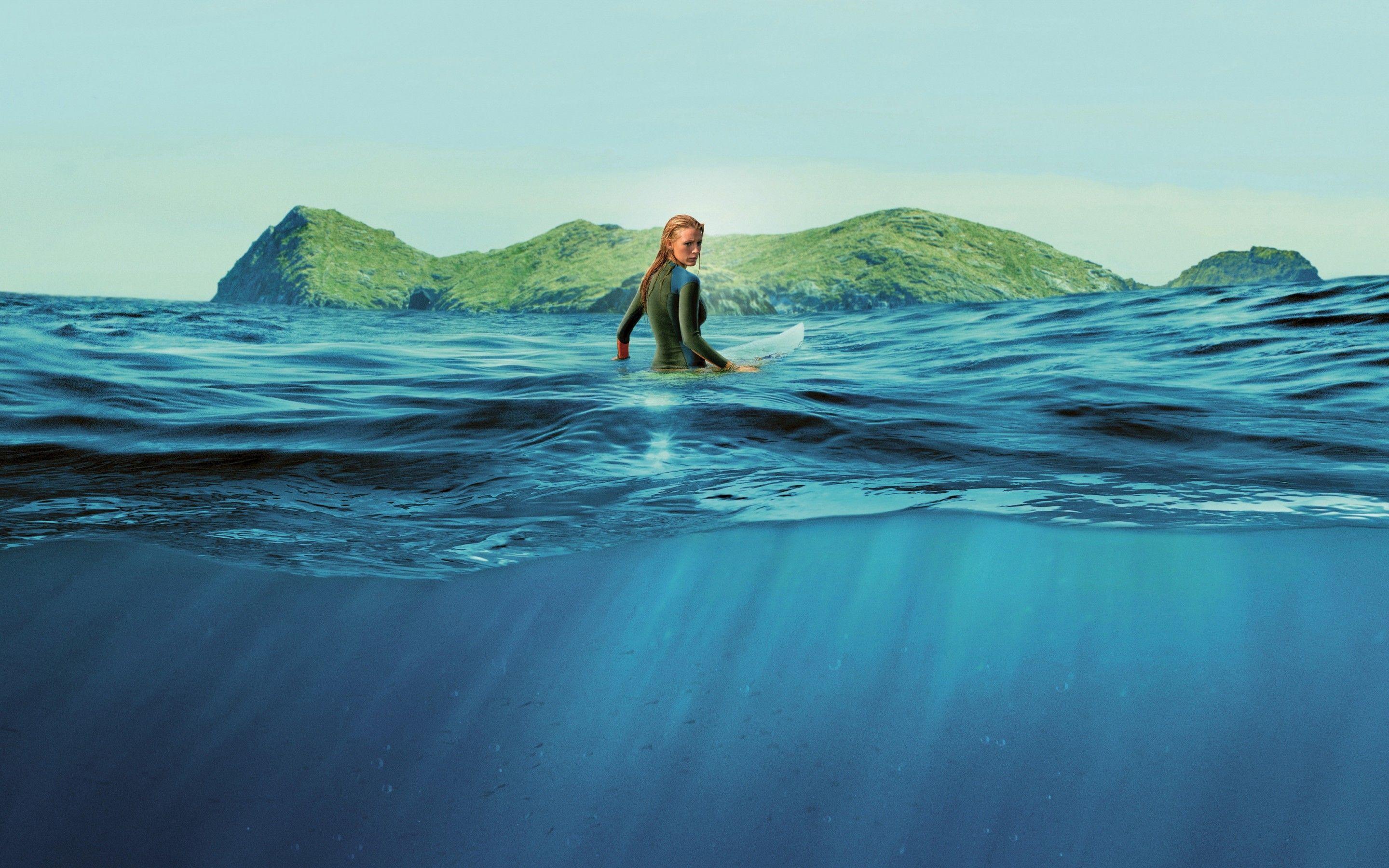 2880x1800 Wallpaper The Shallows, Surfer, Nancy, Shark Attack, 4K, Movies