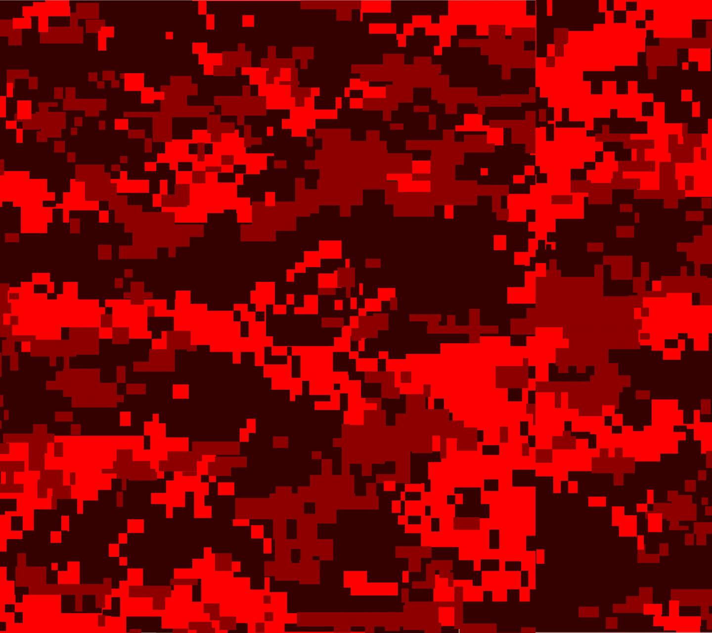 Hình nền màu đỏ camo kỹ thuật số 1440x1280