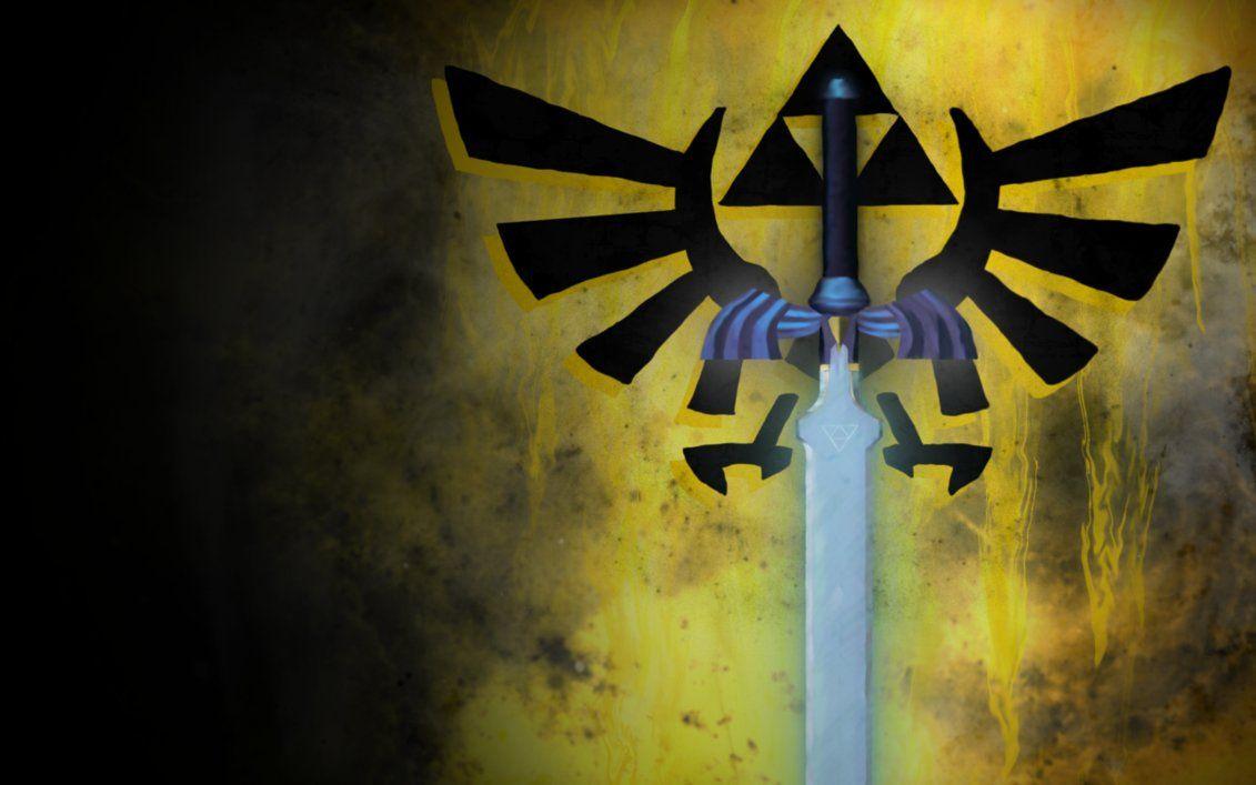 1131x707 Legend Of Zelda Triforce HD Wallpaper