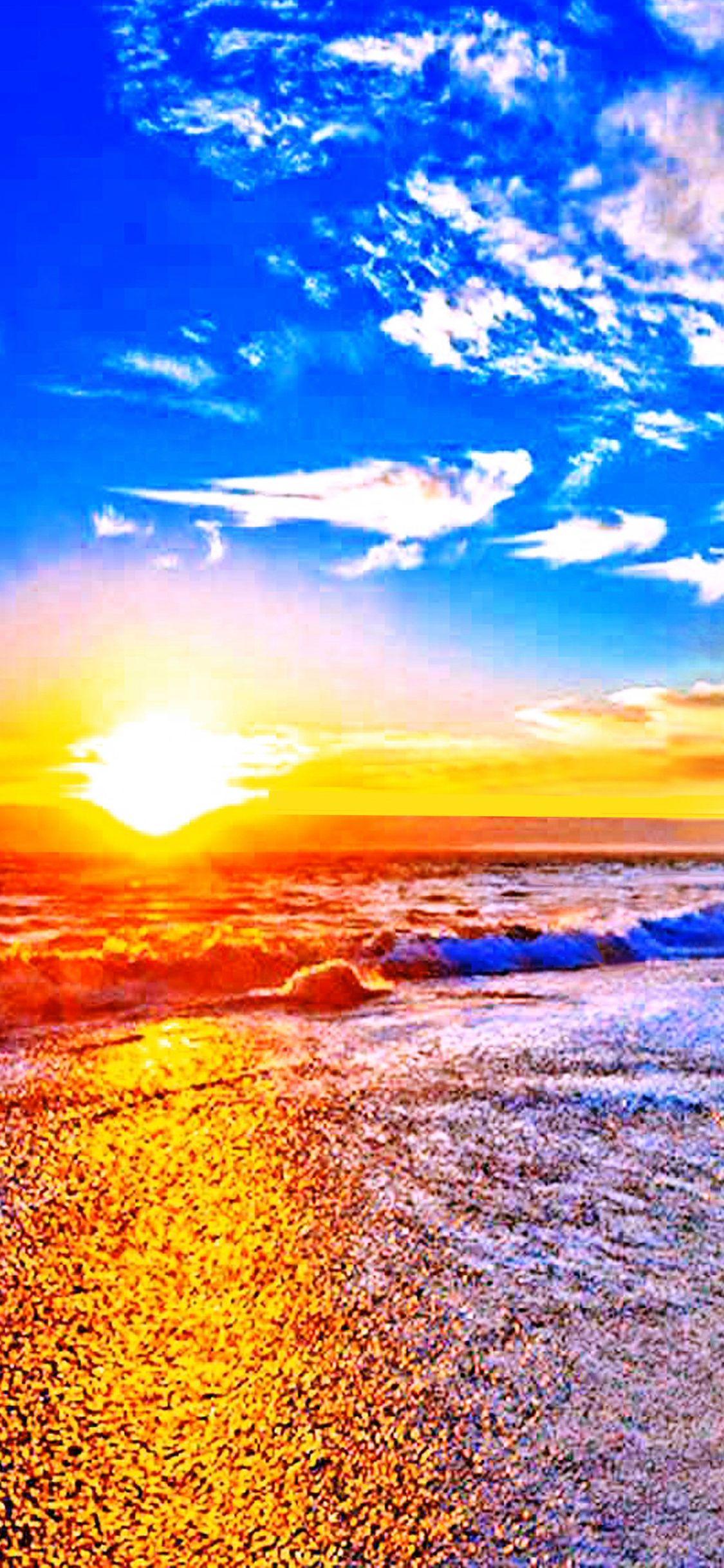 1125x2436 Sun Rise iPhone X Wallpaper HD High Resolution HD