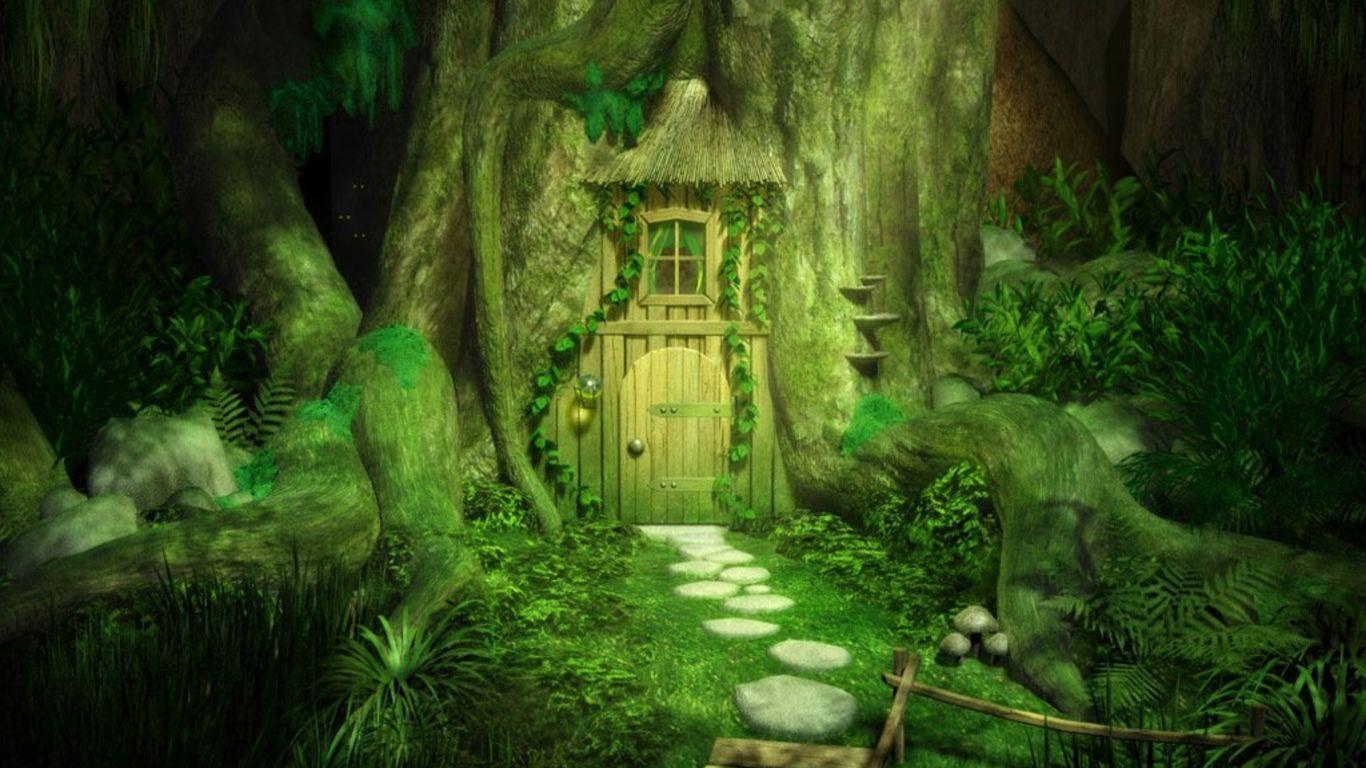 1366x768 Mystical Wallpaper