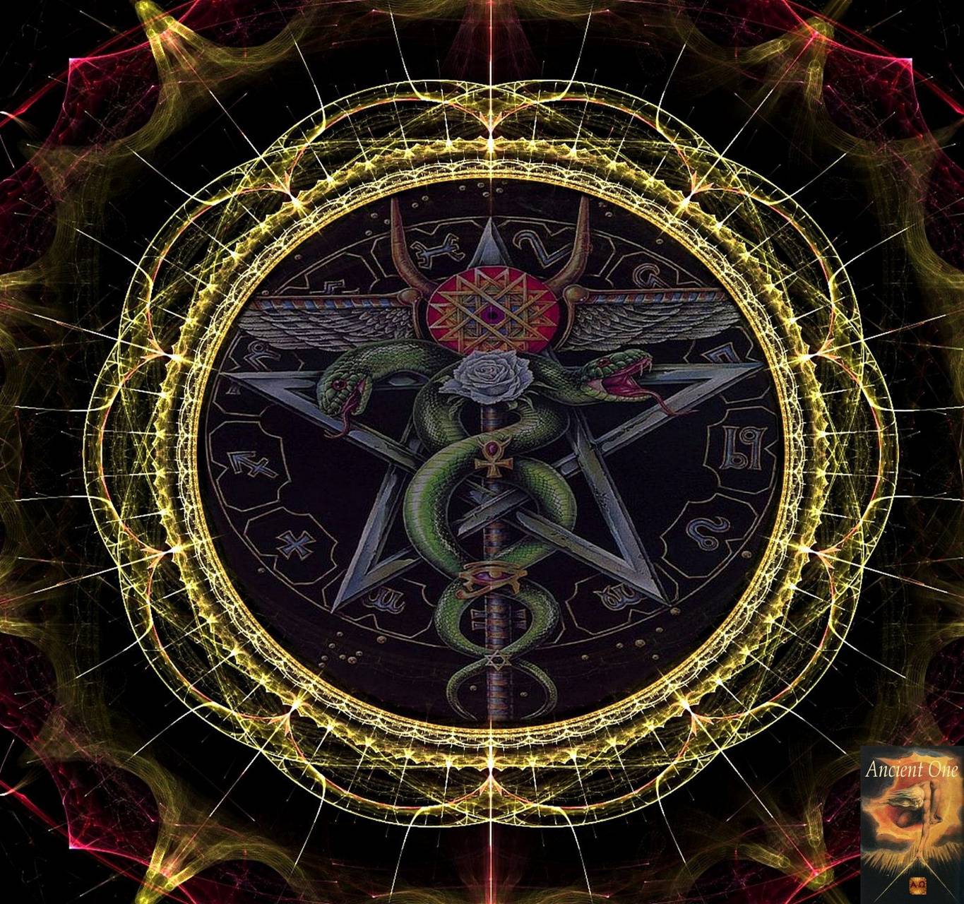 1365x1280 Wiccan Wallpaper